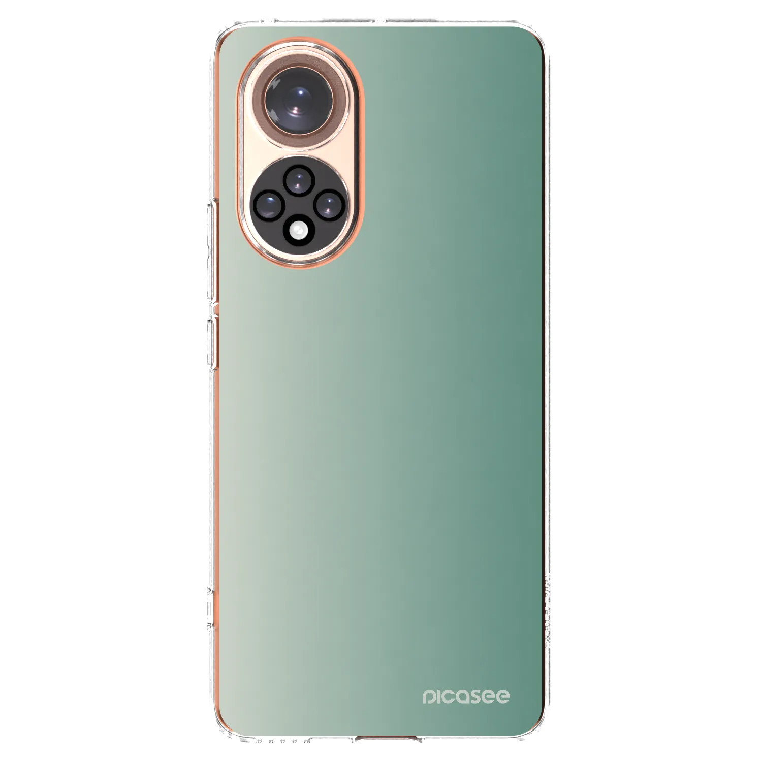 Picasee silikonska prozirna maskica za Honor 50 5G - Misty Sage