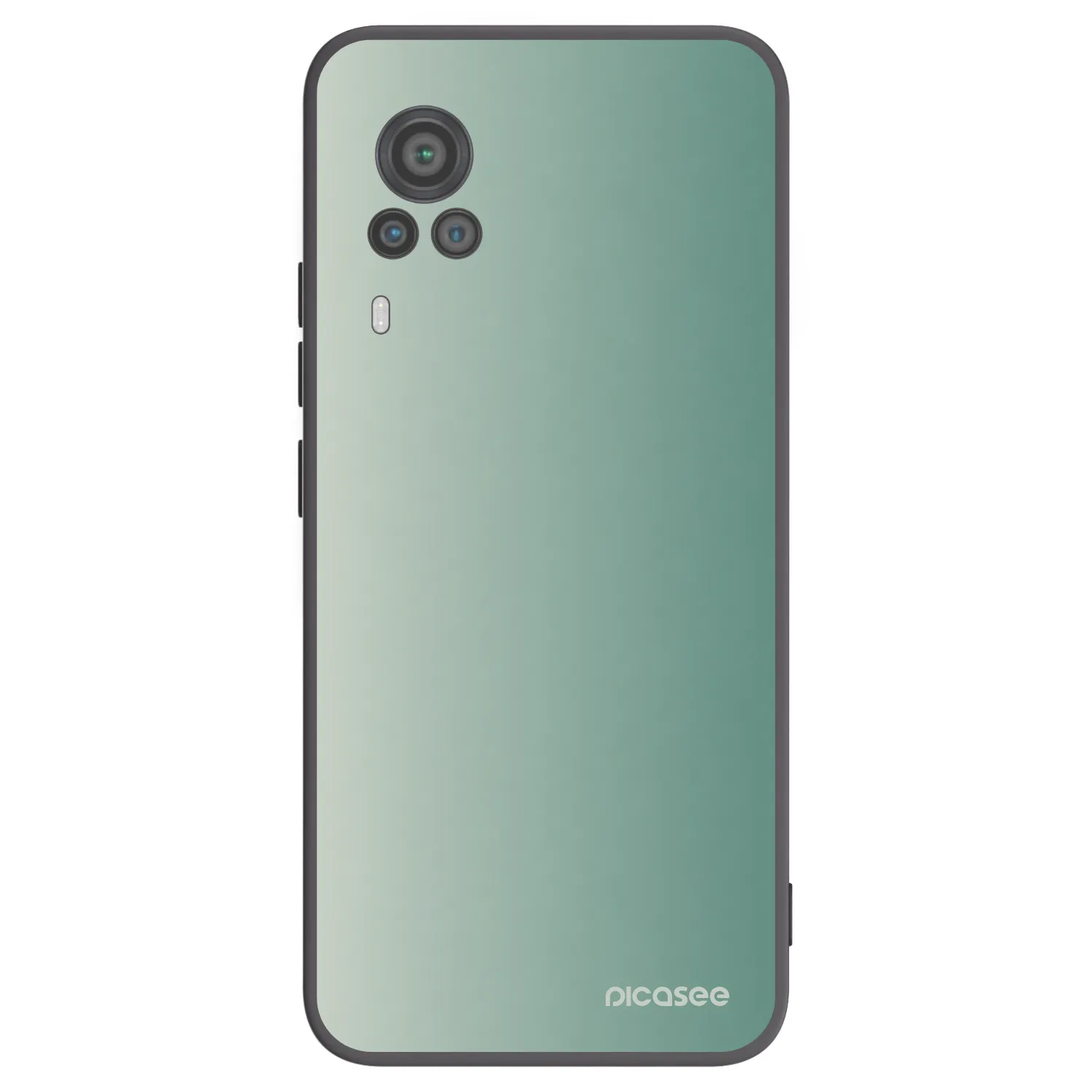 Picasee crna silikonska maskica za Vivo X60 Pro 5G - Misty Sage