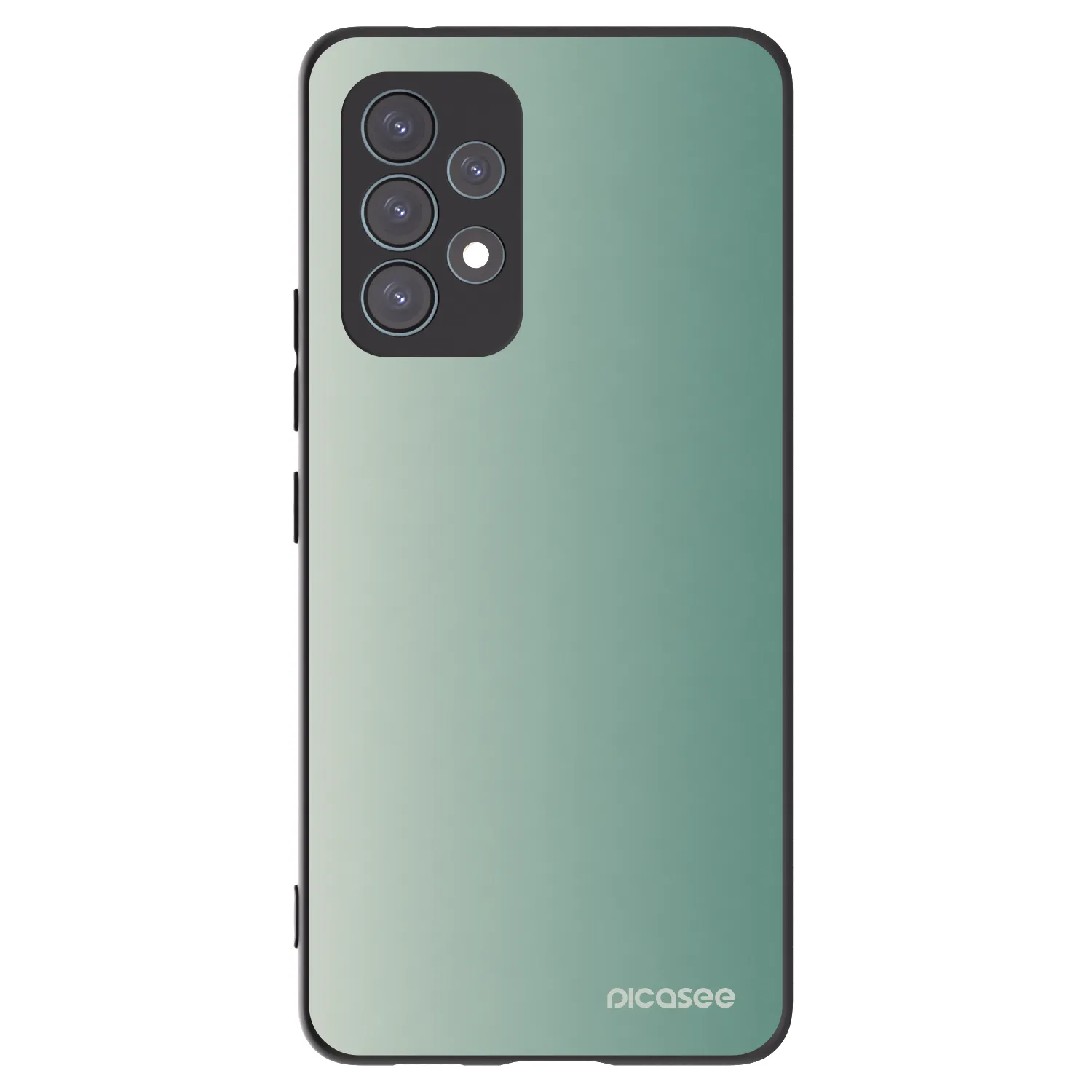 Picasee crna silikonska maskica za Samsung Galaxy A53 5G A536 - Misty Sage