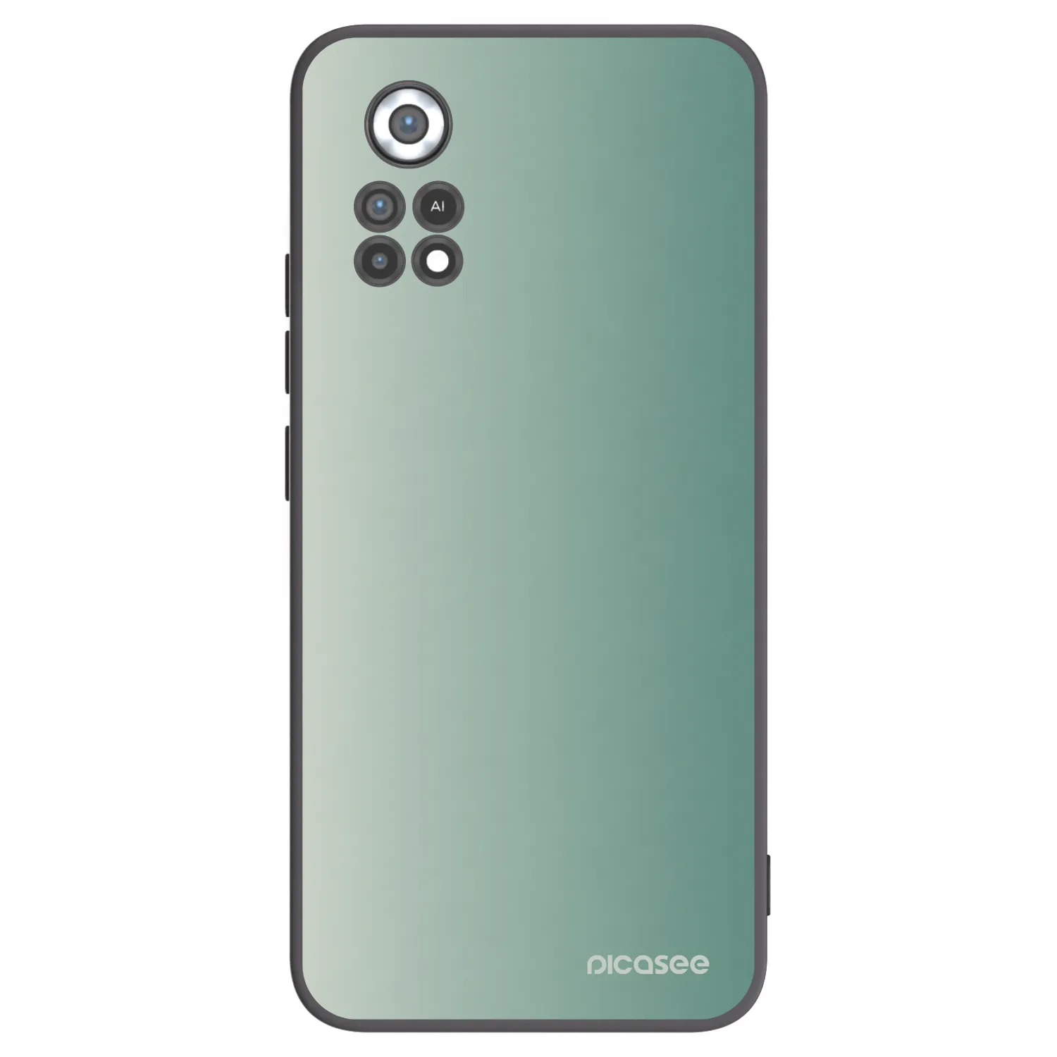 Picasee crna silikonska maskica za Xiaomi Poco X4 Pro 5G - Misty Sage