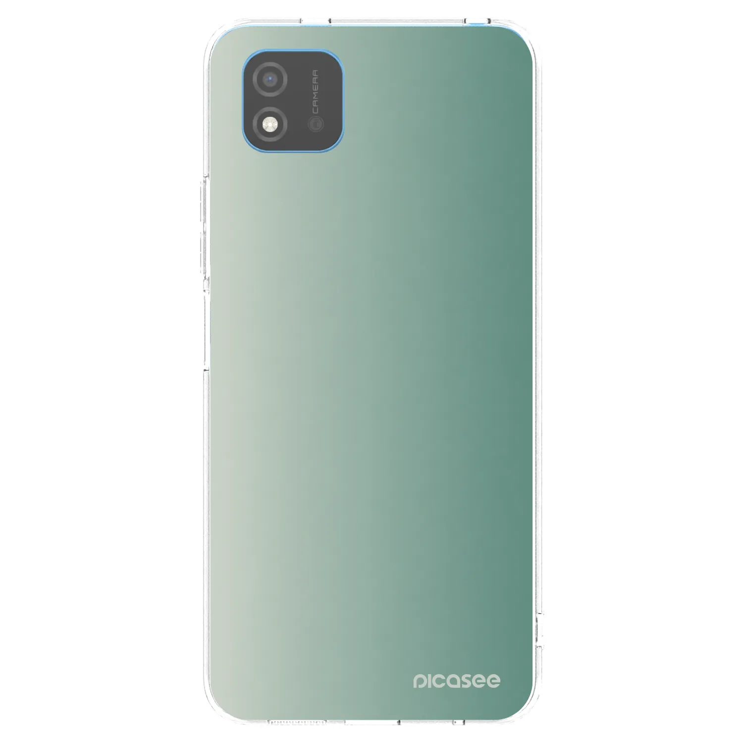 Picasee silikonska prozirna maskica za Realme C11 (2021) - Misty Sage