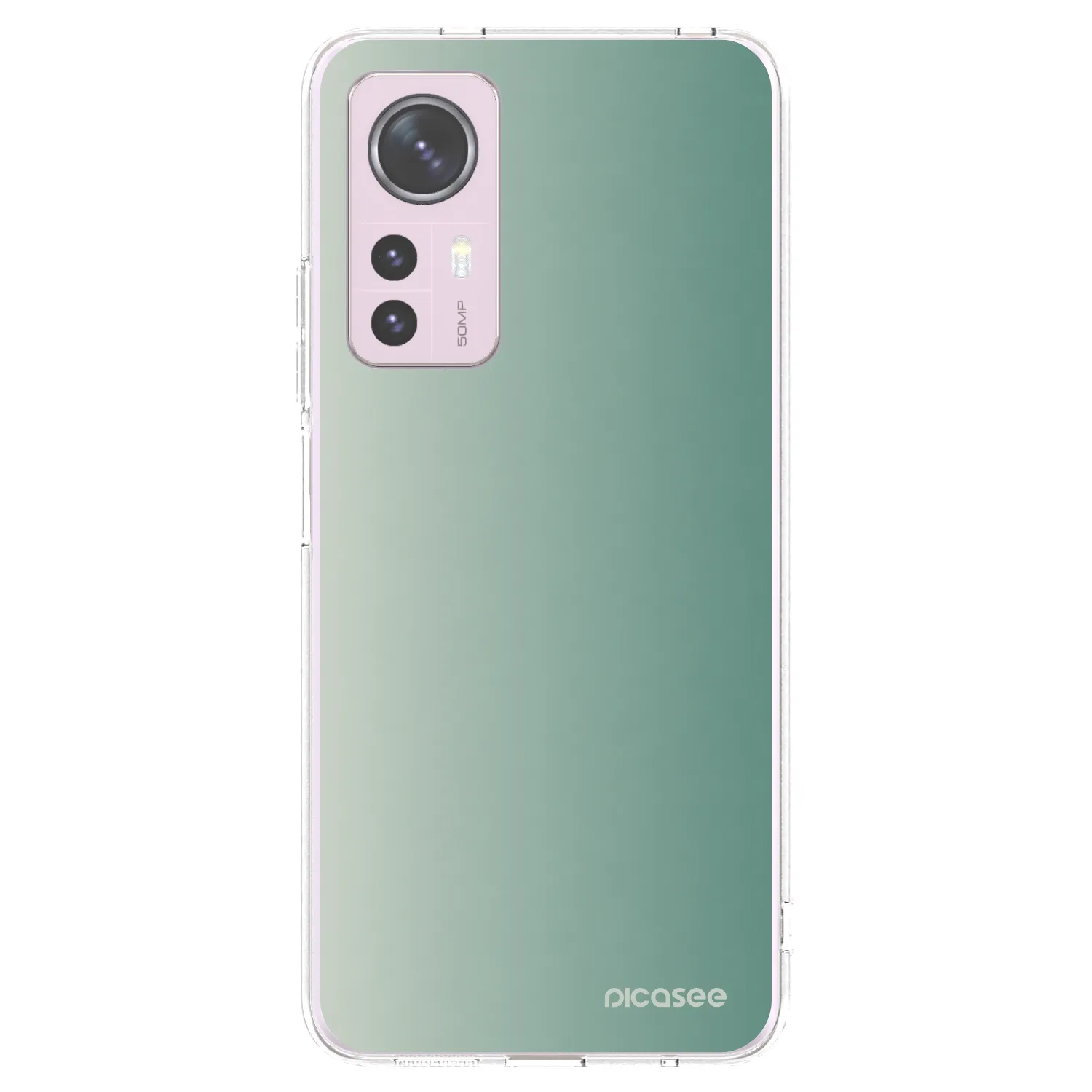 Picasee silikonska prozirna maskica za Xiaomi 12 - Misty Sage