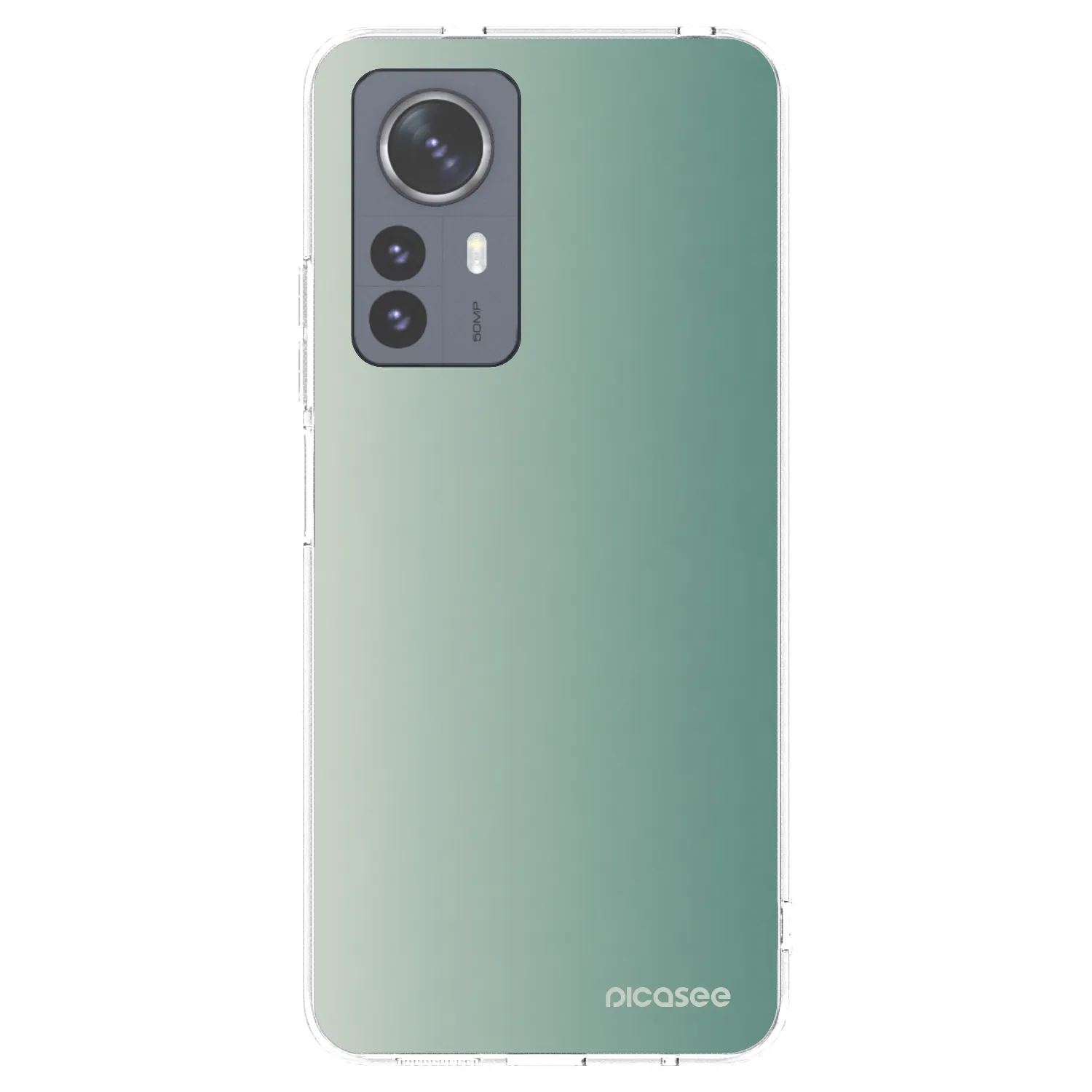 Picasee silikonska prozirna maskica za Xiaomi 12 Pro - Misty Sage