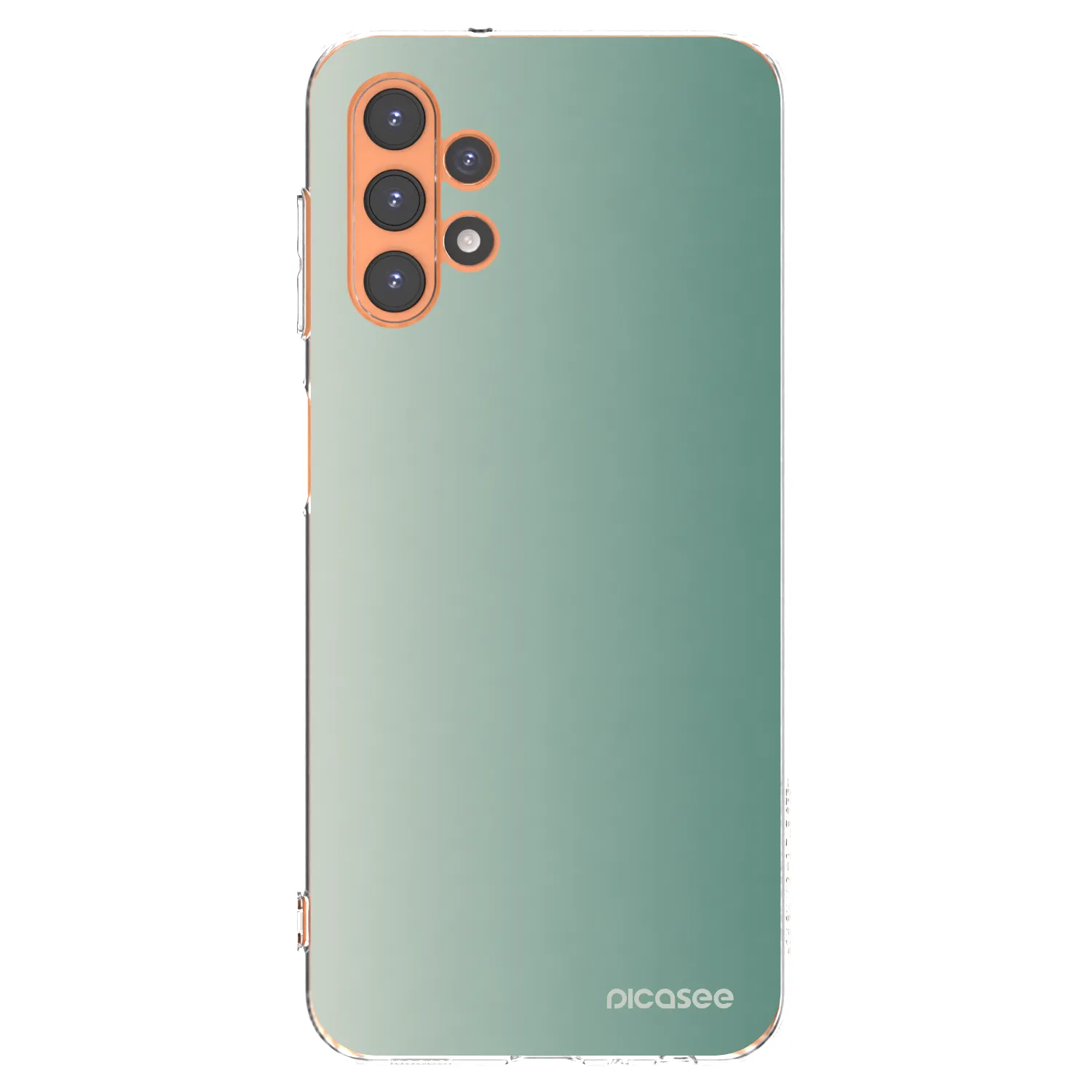 Picasee silikonska prozirna maskica za Samsung Galaxy A13 4G A135 - Misty Sage