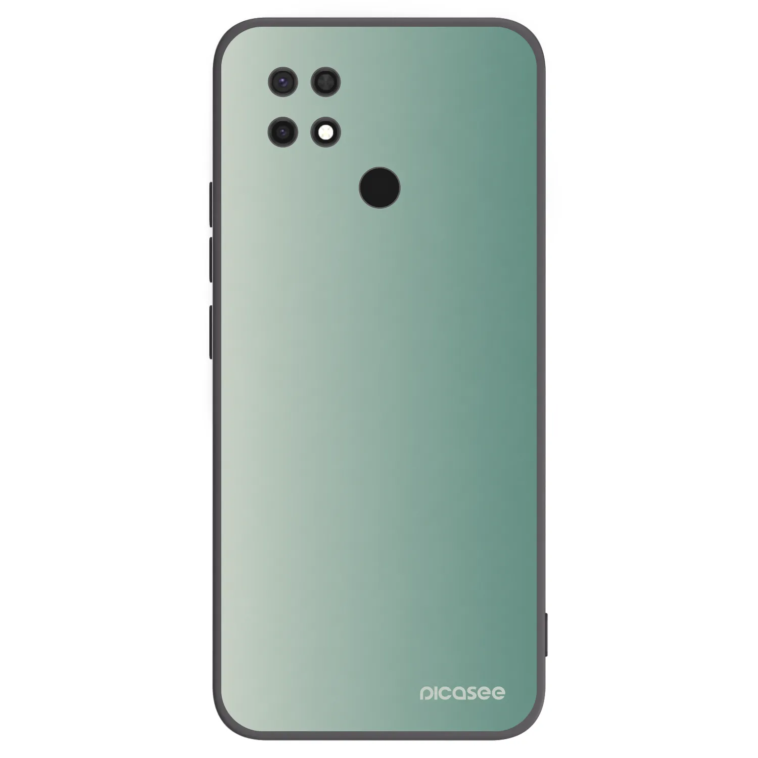 Picasee crna silikonska maskica za Xiaomi Redmi 10C - Misty Sage