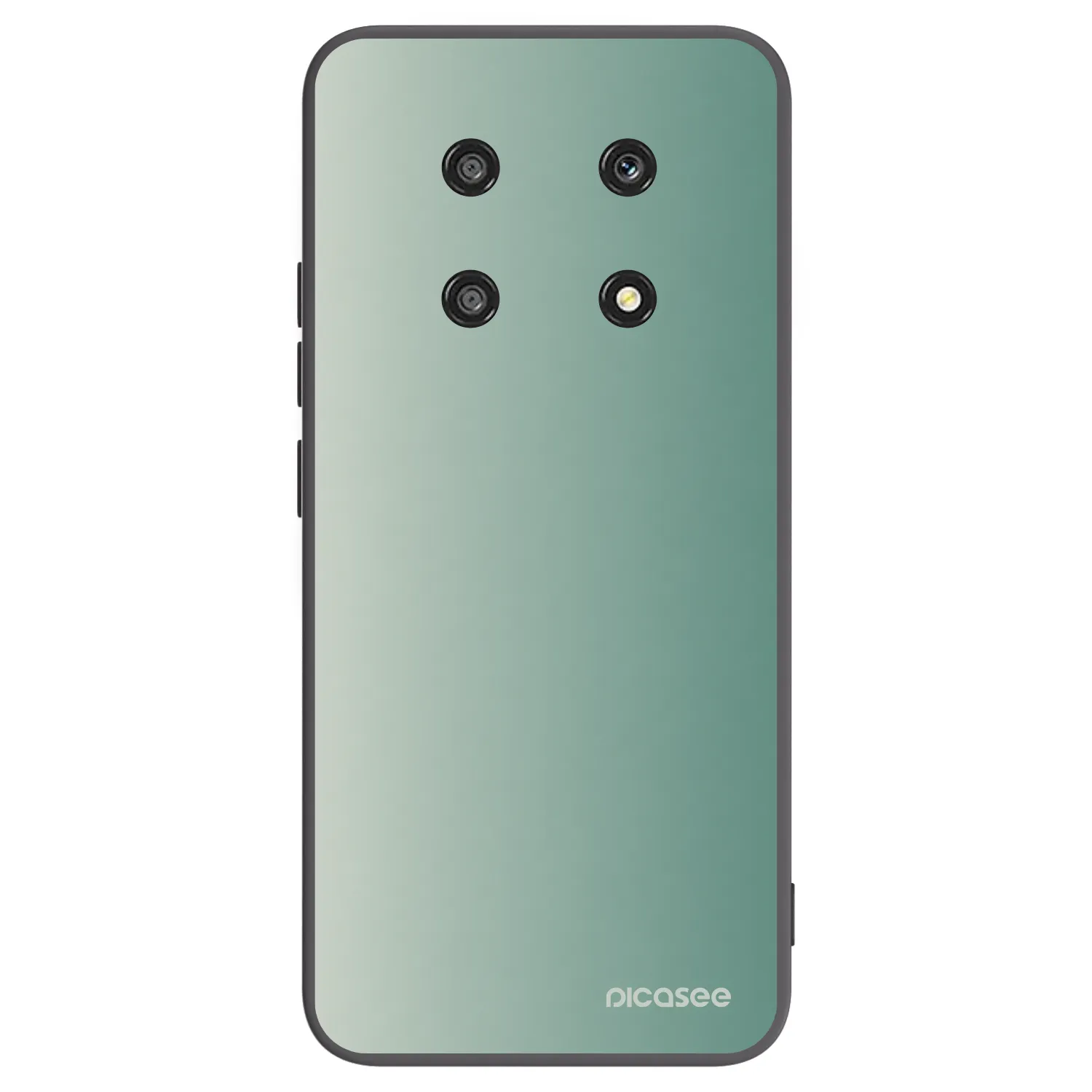 Picasee crna silikonska maskica za Honor Magic4 Lite 5G - Misty Sage