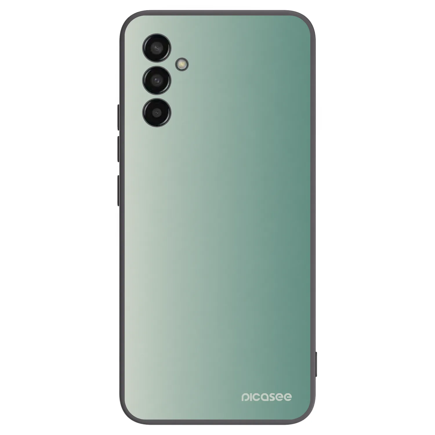 Picasee crna silikonska maskica za Samsung Galaxy M13 M135F - Misty Sage
