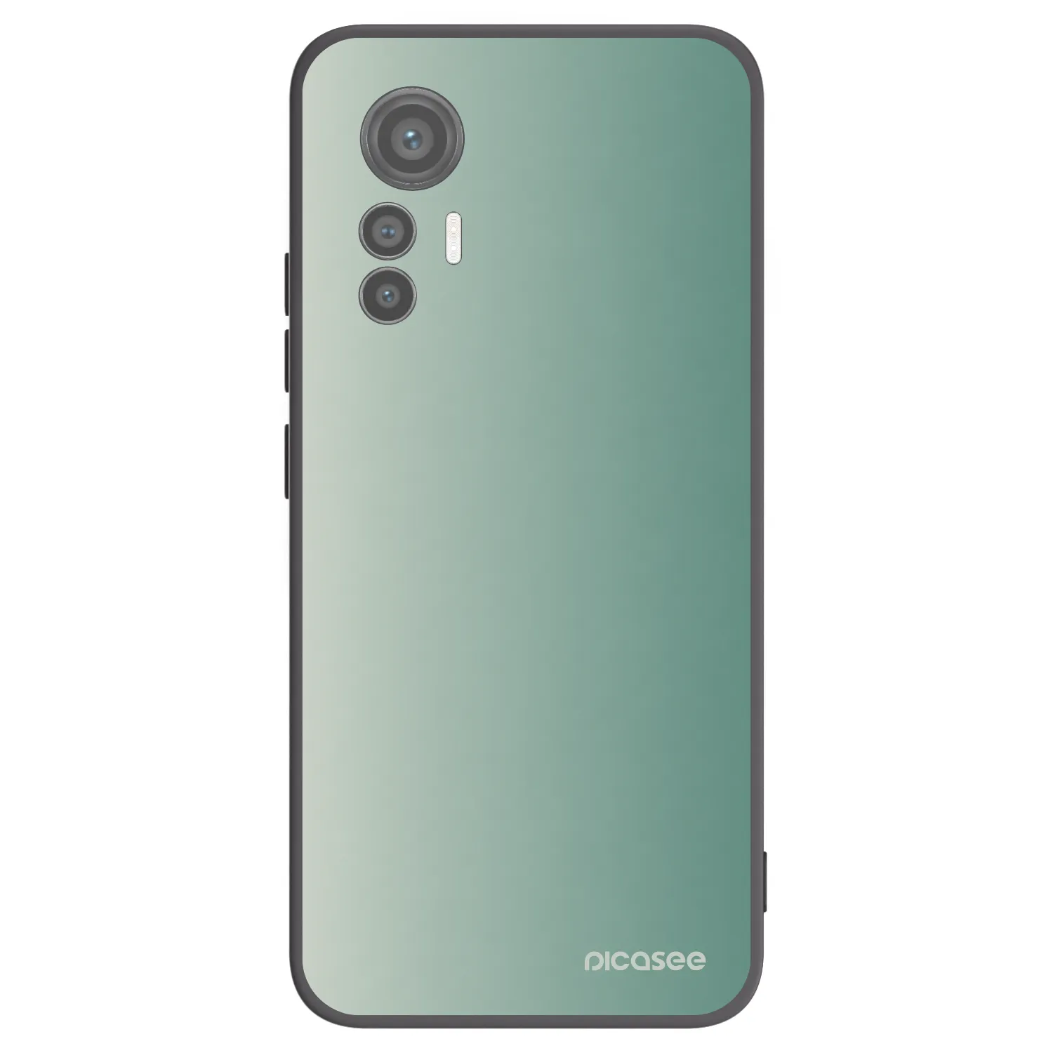 Picasee crna silikonska maskica za Xiaomi 12 Lite - Misty Sage