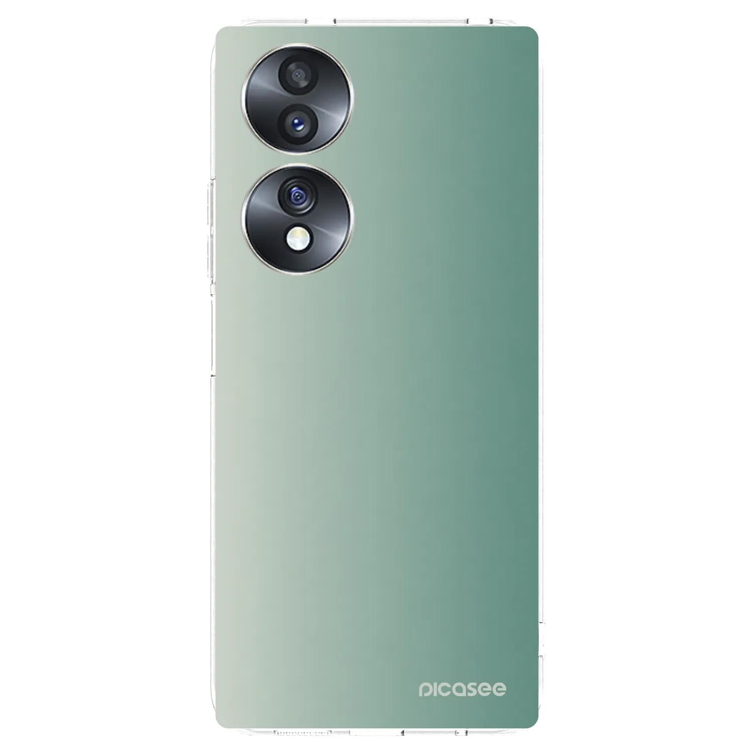 Picasee silikonska prozirna maskica za Honor 70 - Misty Sage