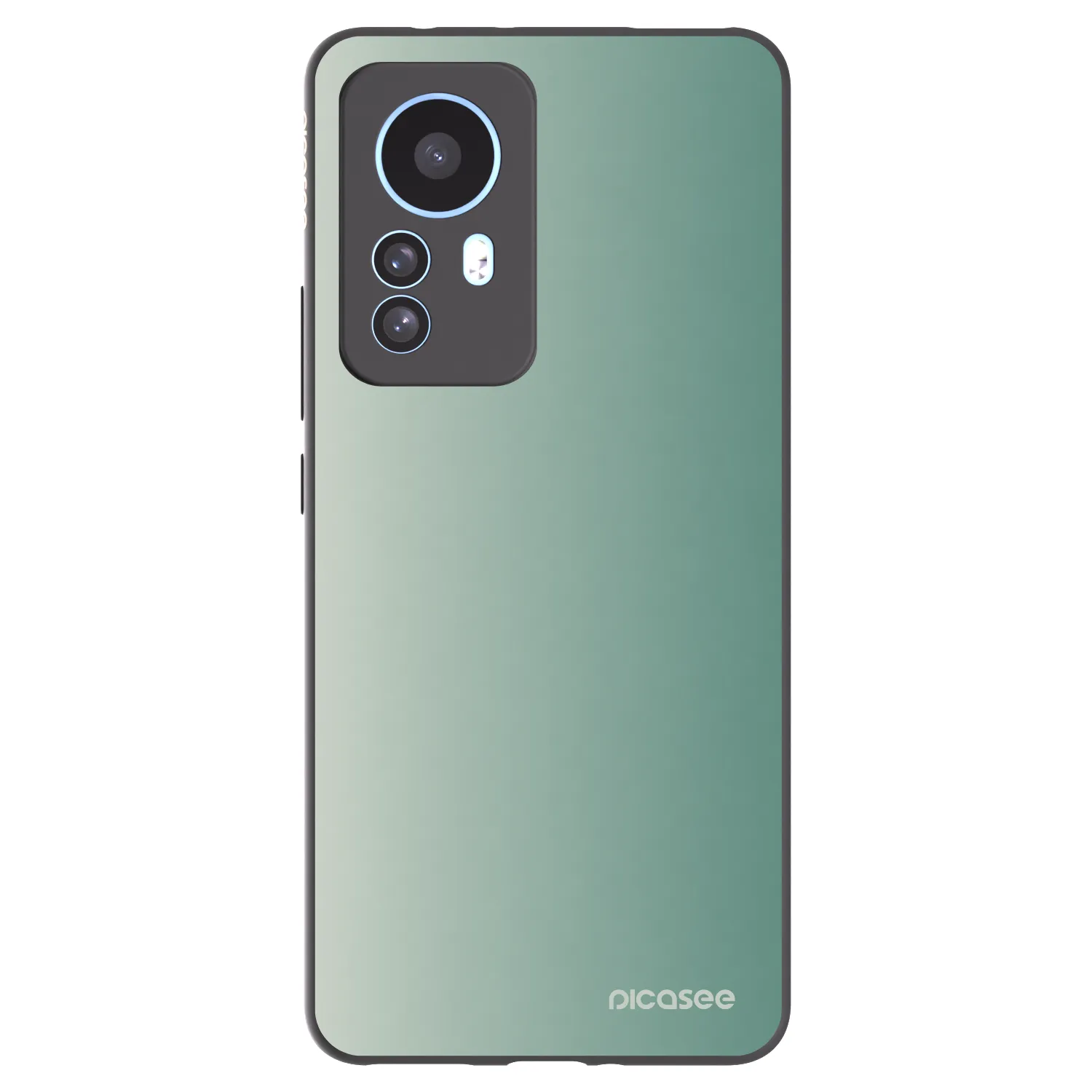 Picasee crna silikonska maskica za Xiaomi 12T Pro - Misty Sage
