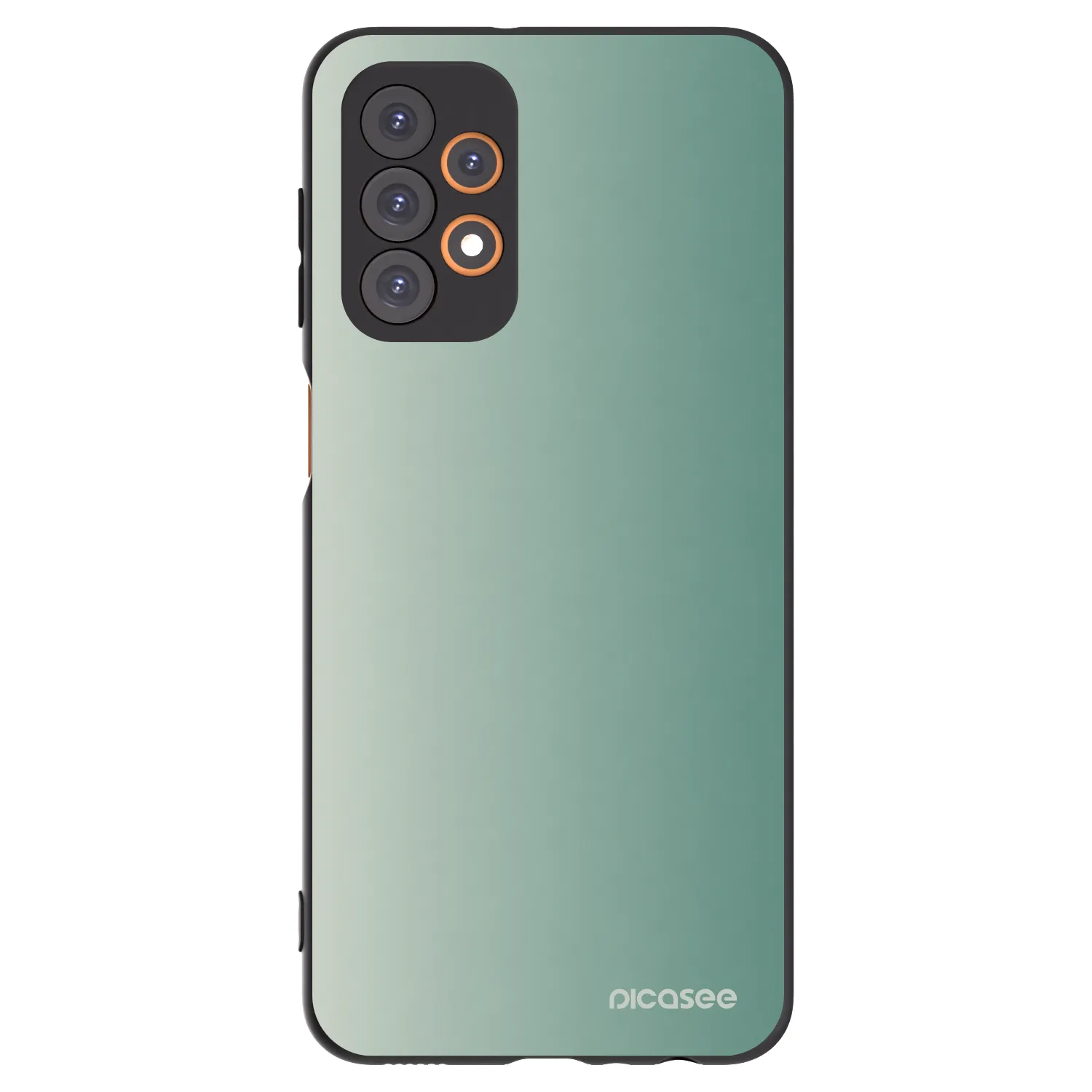 Picasee crna silikonska maskica za Samsung Galaxy A23 A235F 4G - Misty Sage