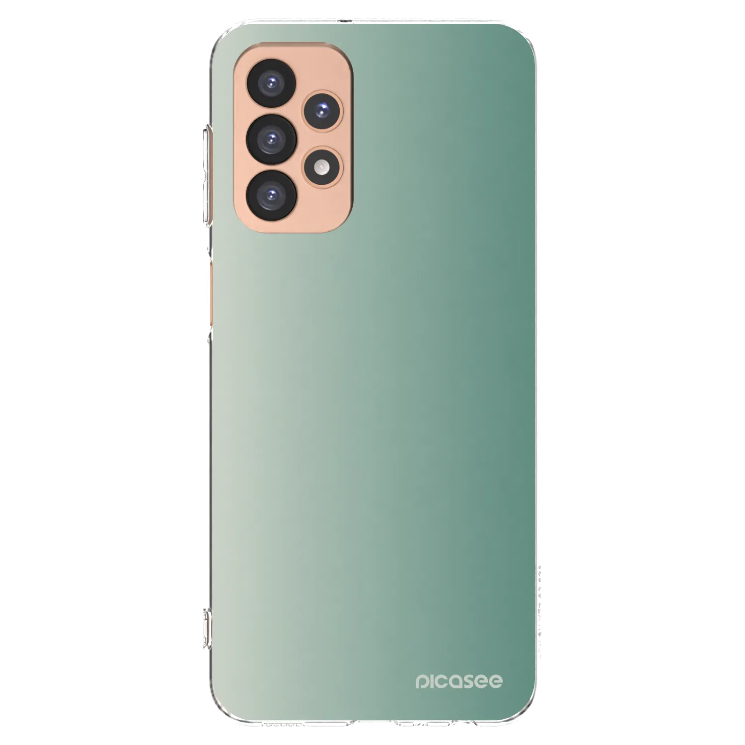 Picasee silikonska prozirna maskica za Samsung Galaxy A23 A236B 5G - Misty Sage
