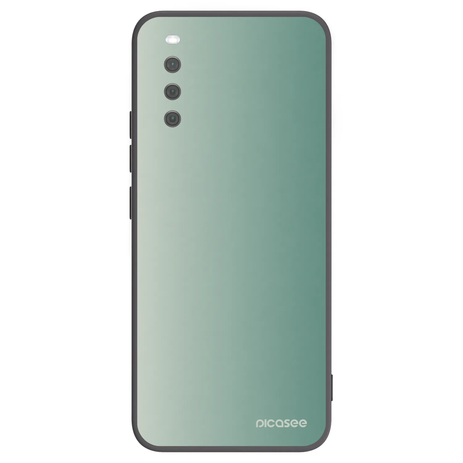 Picasee crna silikonska maskica za Sony Xperia 10 III - Misty Sage