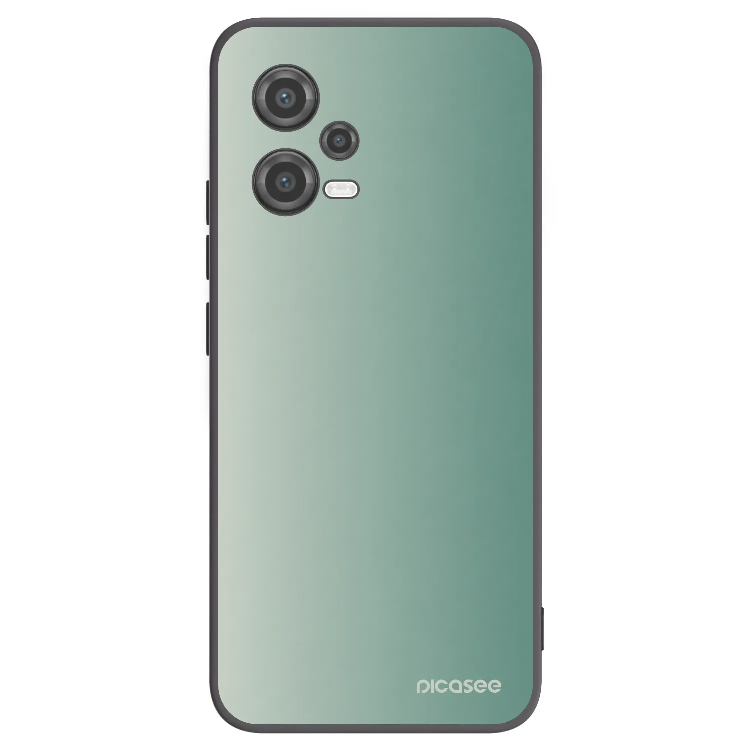 Picasee crna silikonska maskica za Xiaomi Poco X5 - Misty Sage