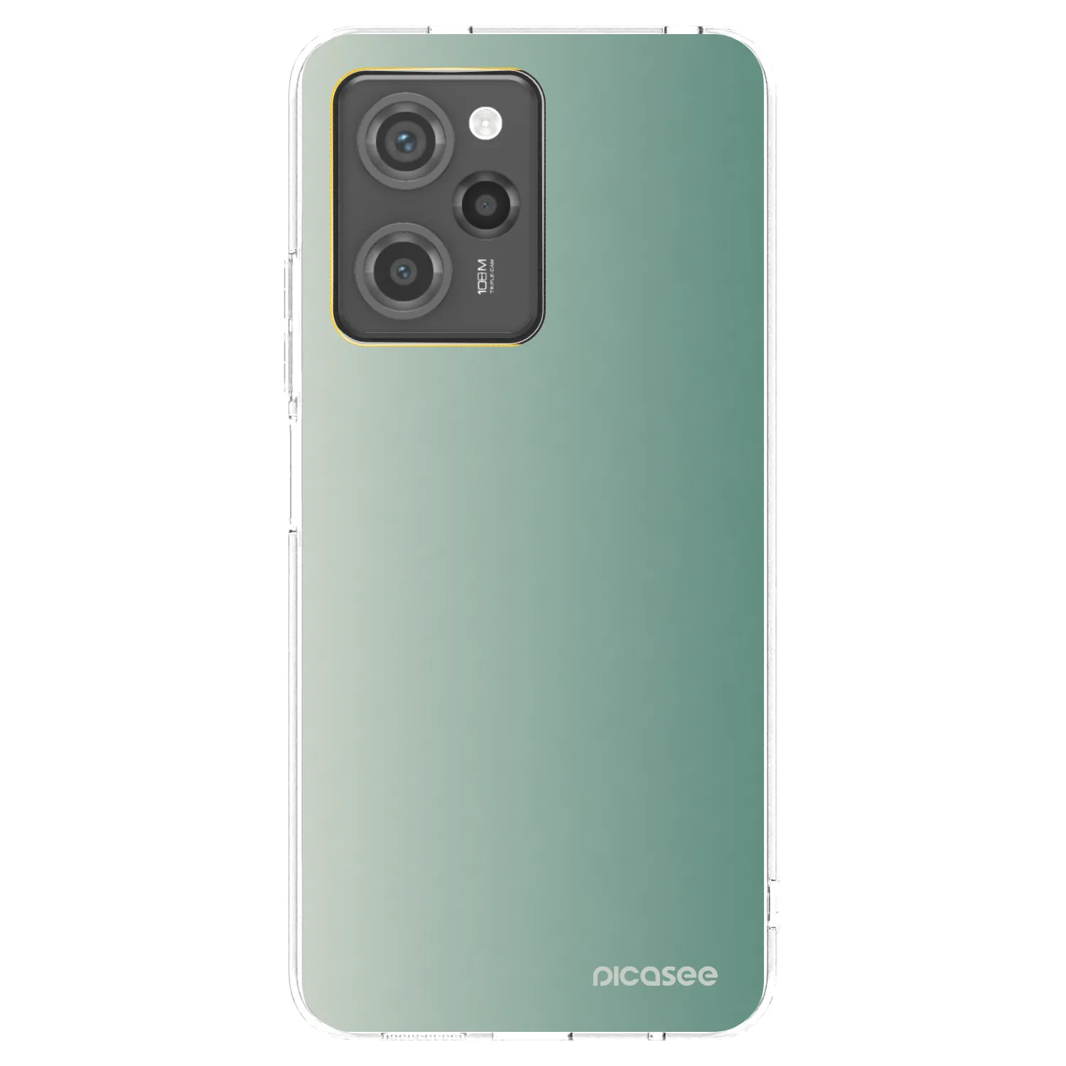 Picasee crna silikonska maskica za Xiaomi Poco X5 Pro - Misty Sage