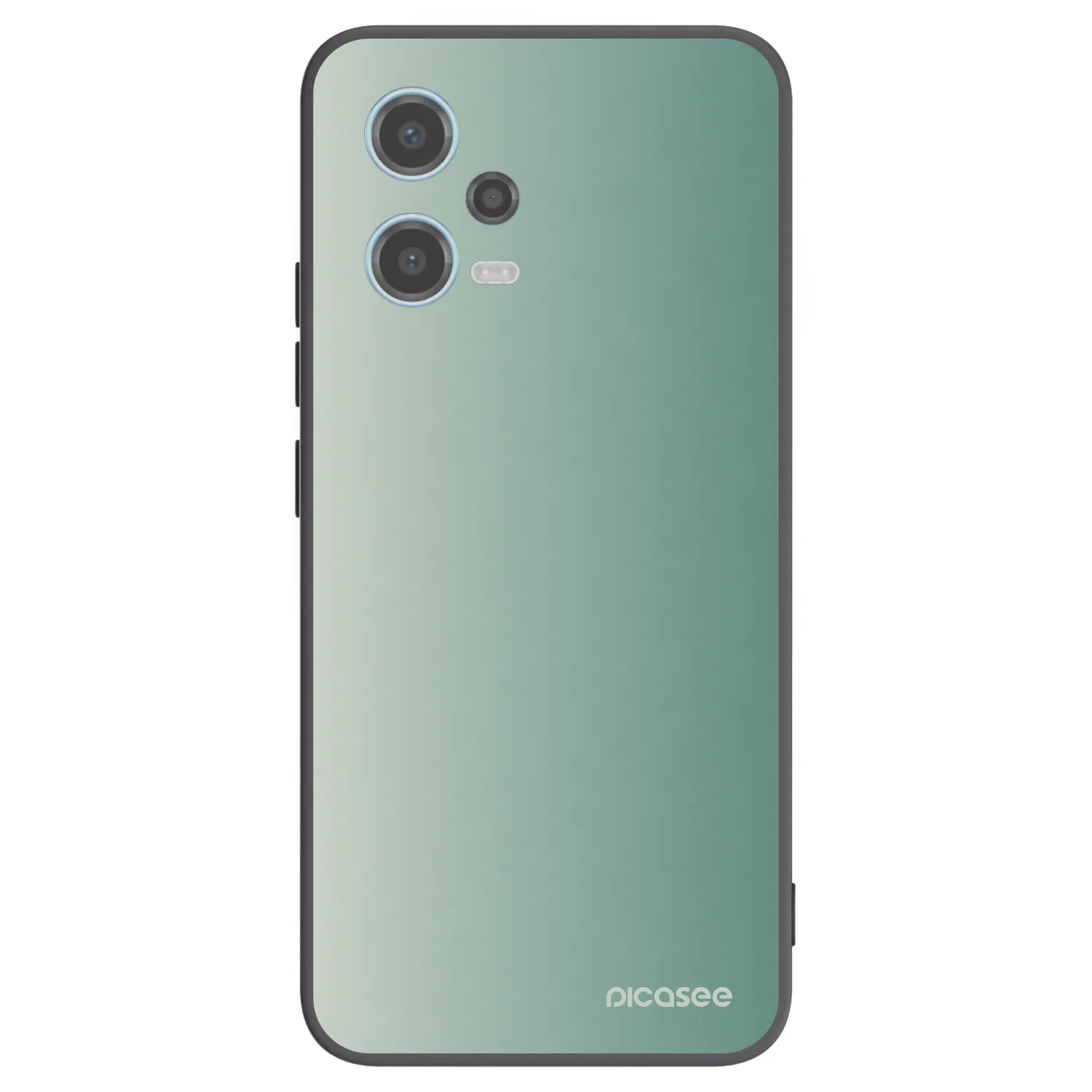 Picasee crna silikonska maskica za Xiaomi Redmi Note 12 5G - Misty Sage