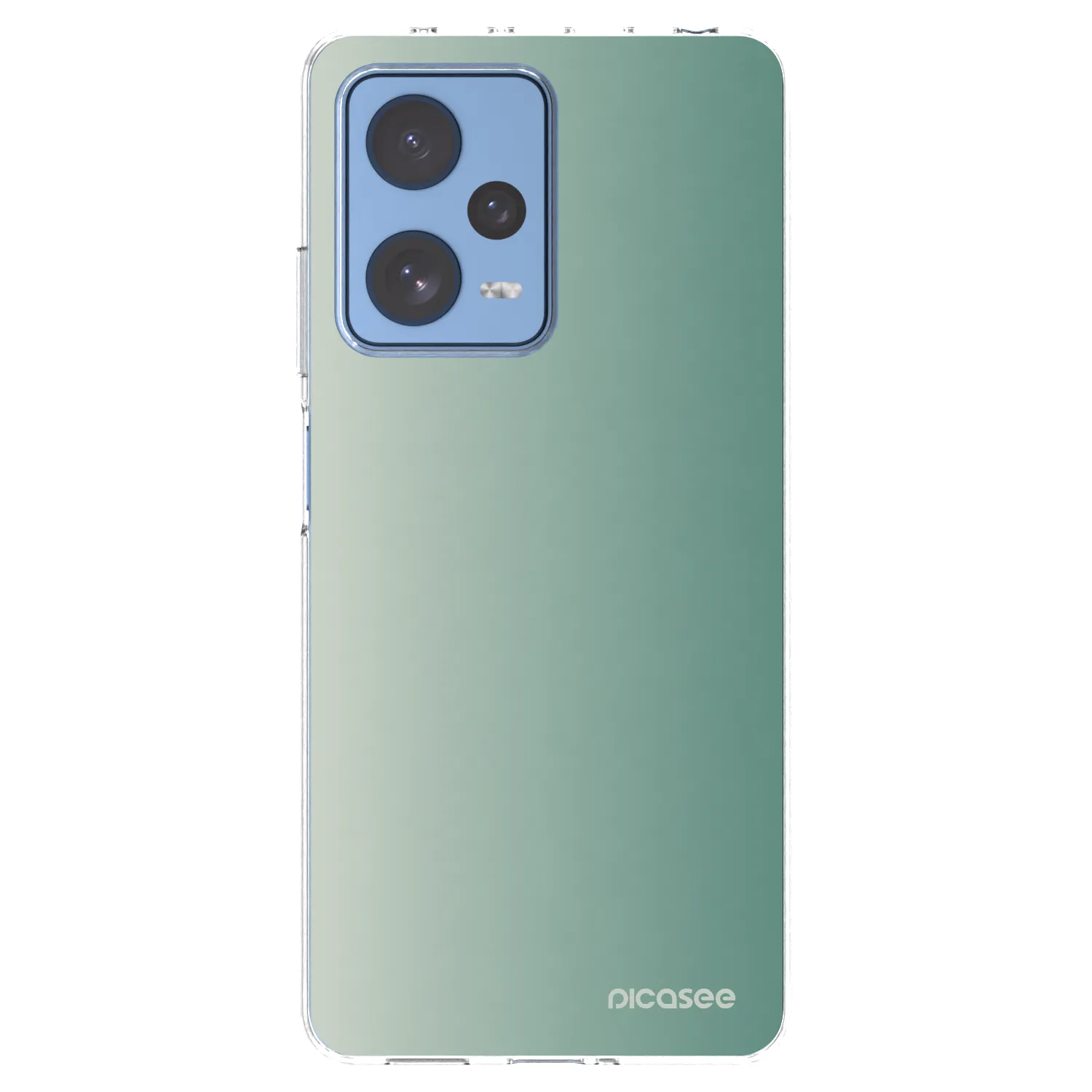 Picasee silikonska prozirna maskica za Xiaomi Redmi Note 12 Pro 5G - Misty Sage
