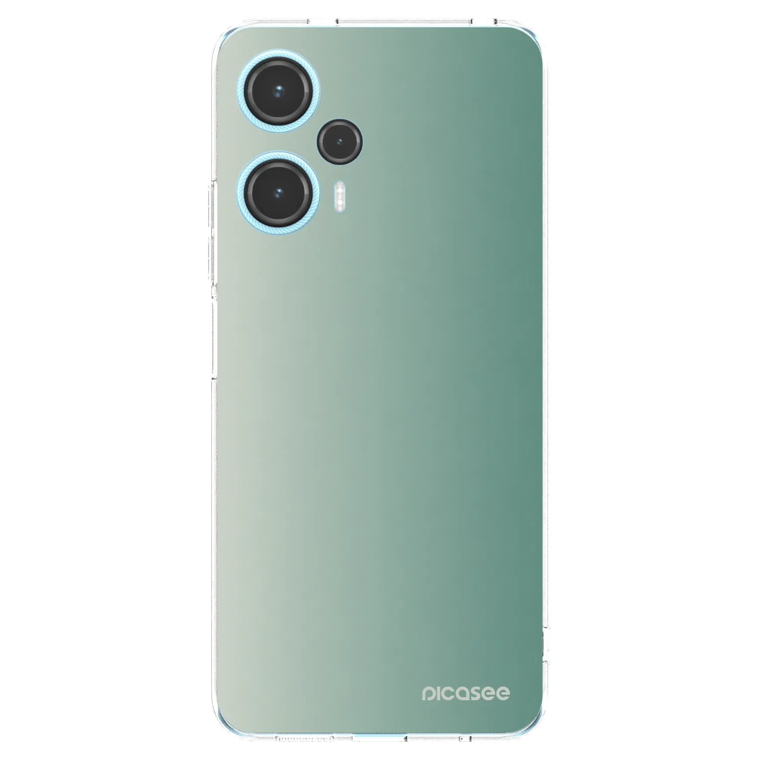Picasee silikonska prozirna maskica za Xiaomi Poco F5 - Misty Sage