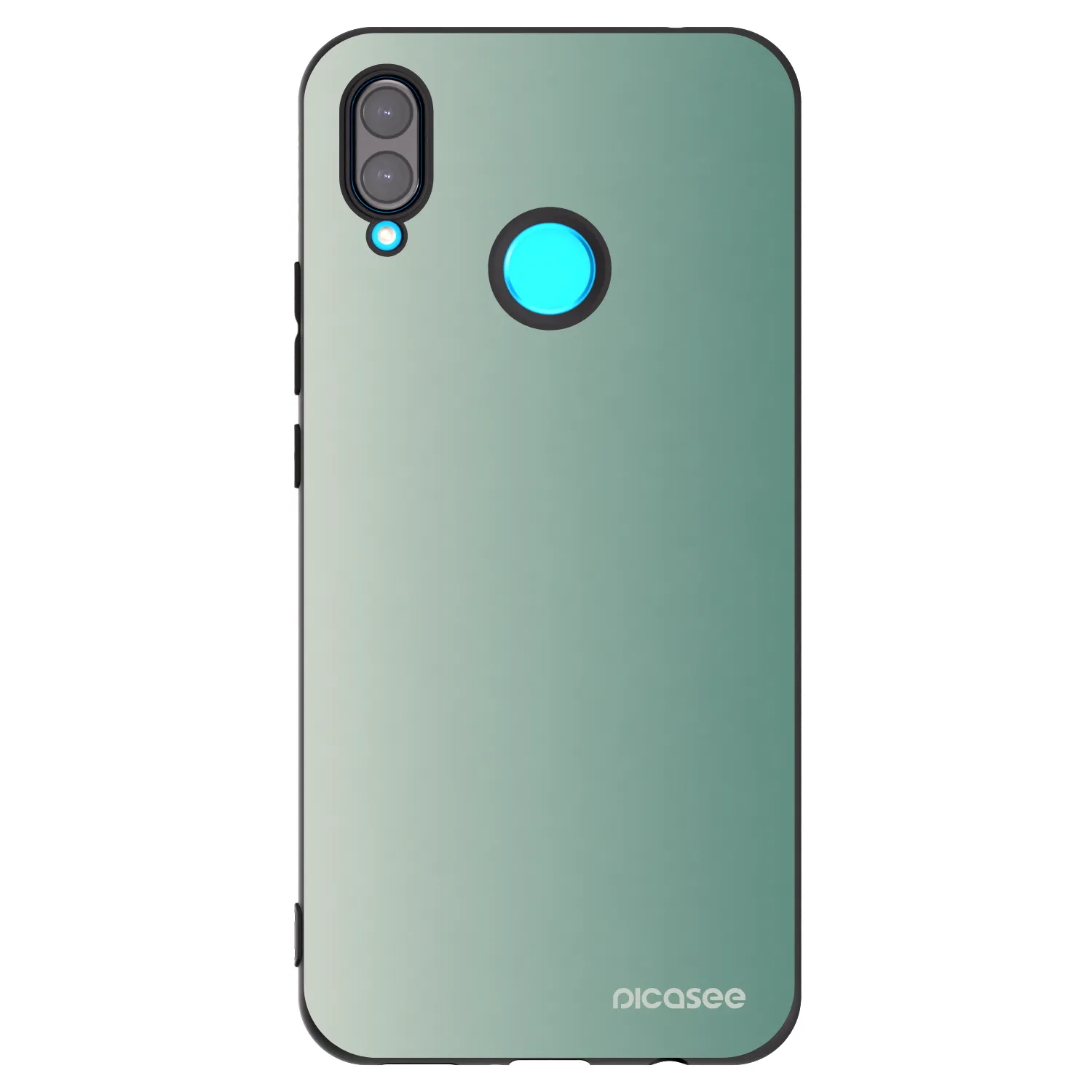Picasee crna silikonska maskica za Huawei Nova 3i - Misty Sage