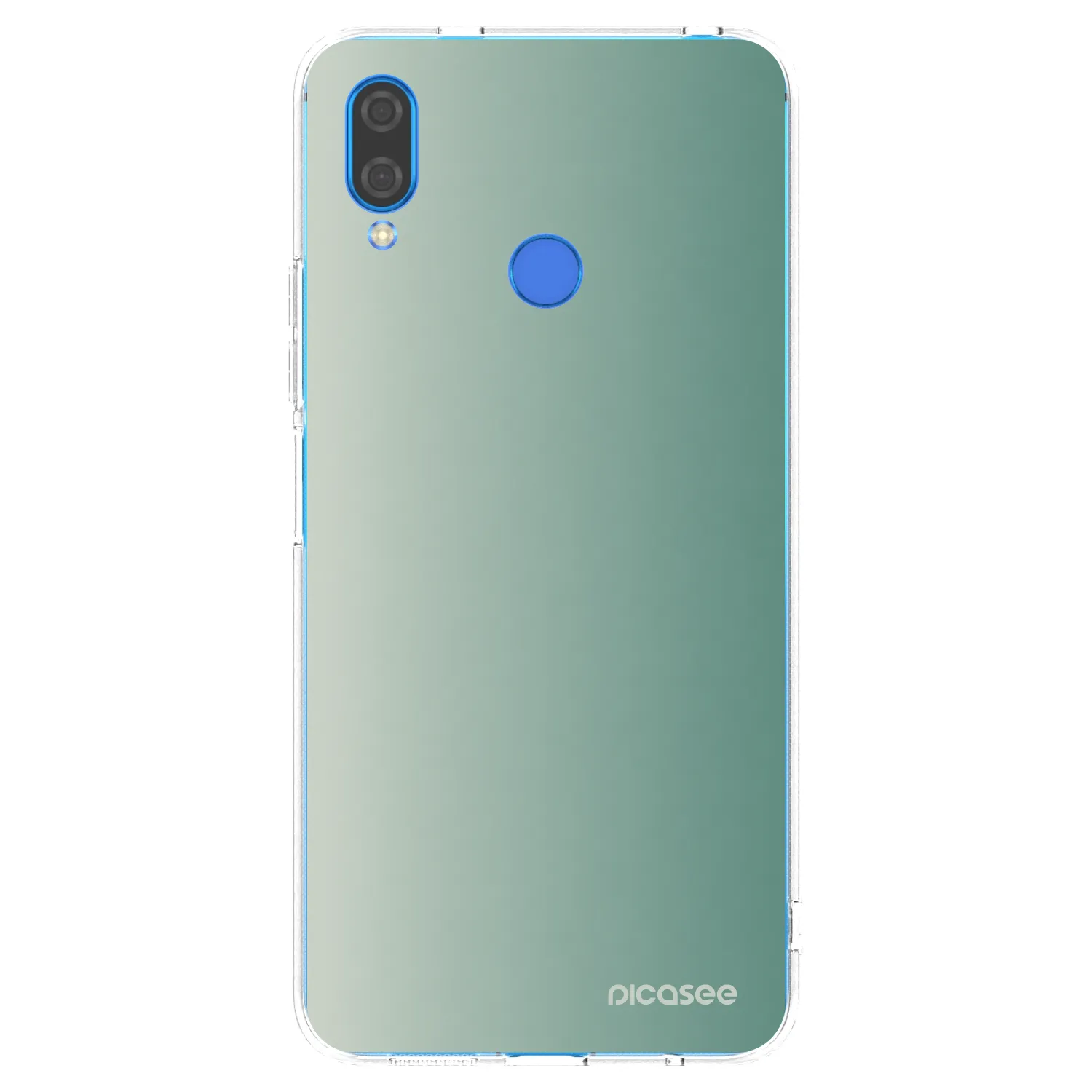 Picasee silikonska prozirna maskica za Huawei Nova 3i - Misty Sage