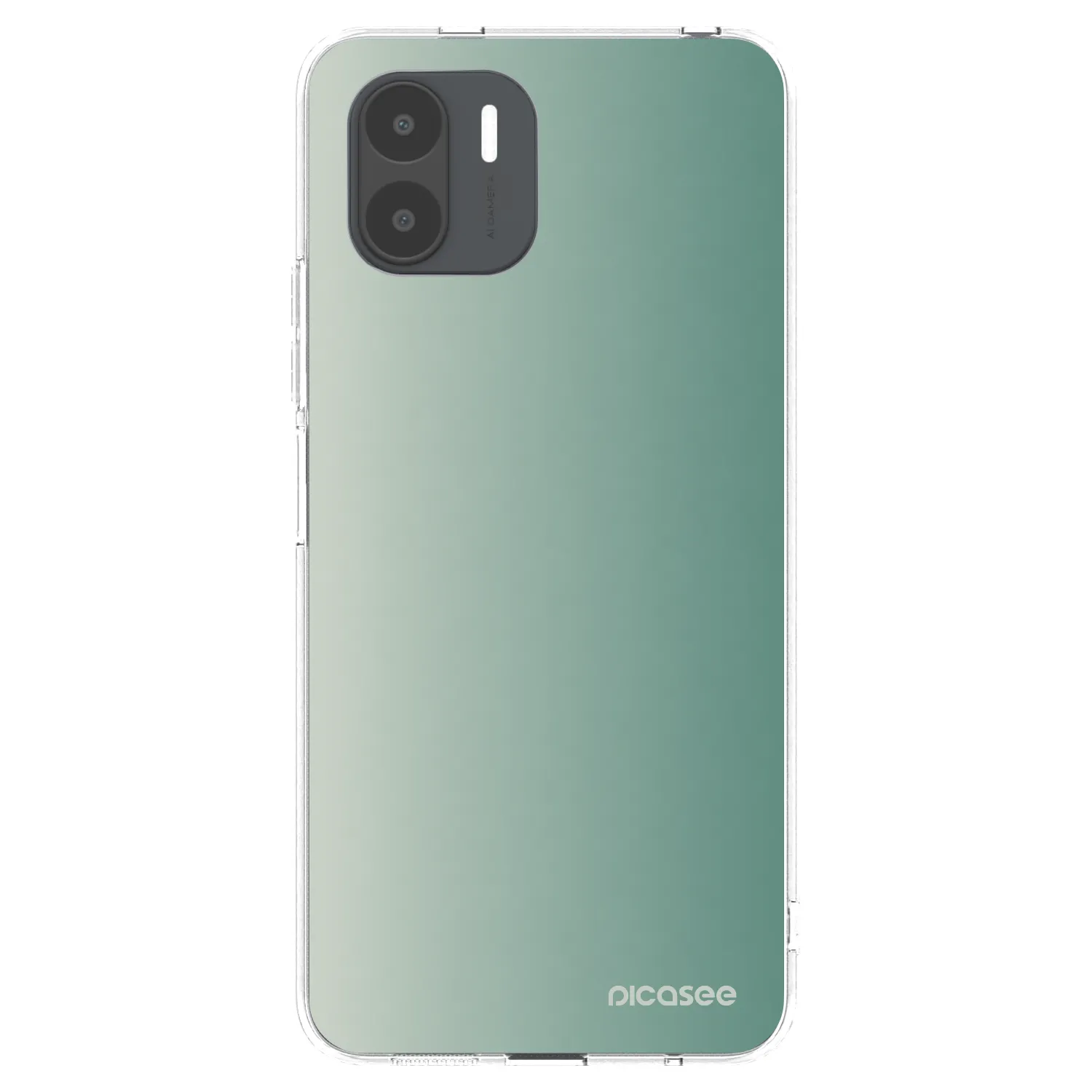 Picasee silikonska prozirna maskica za Xiaomi Redmi A2 - Misty Sage