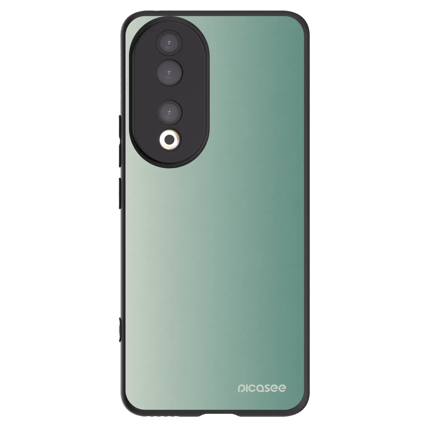 Picasee crna silikonska maskica za Honor 90 5G - Misty Sage