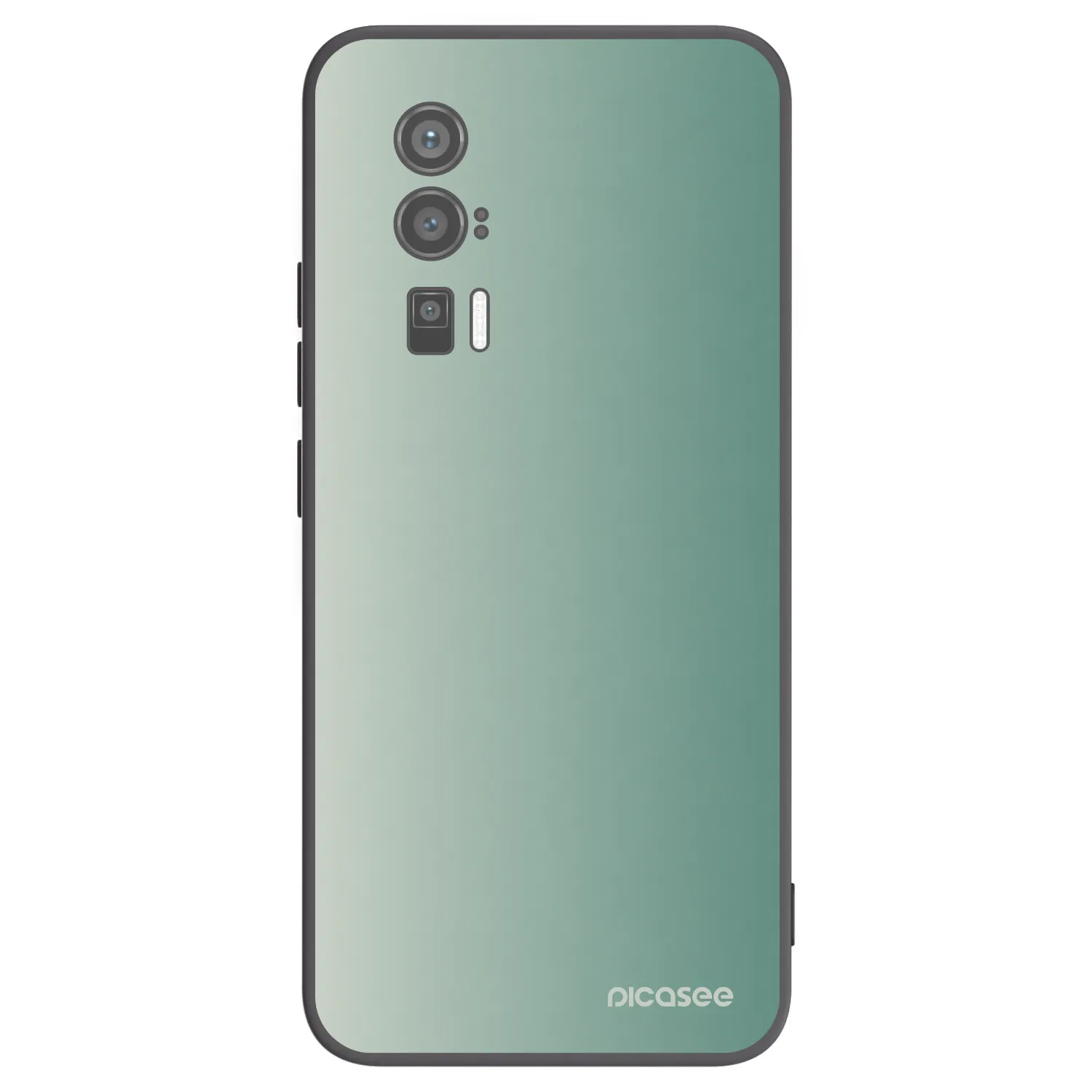 Picasee crna silikonska maskica za Xiaomi Poco F5 Pro 5G - Misty Sage