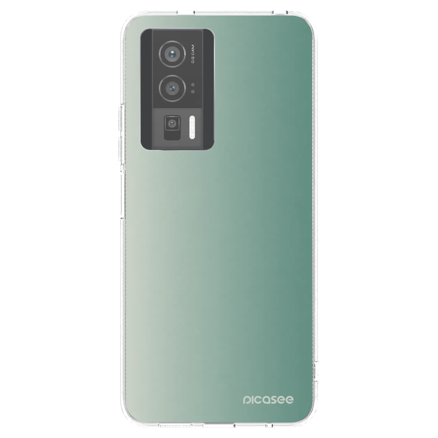 Picasee silikonska prozirna maskica za Xiaomi Poco F5 Pro 5G - Misty Sage