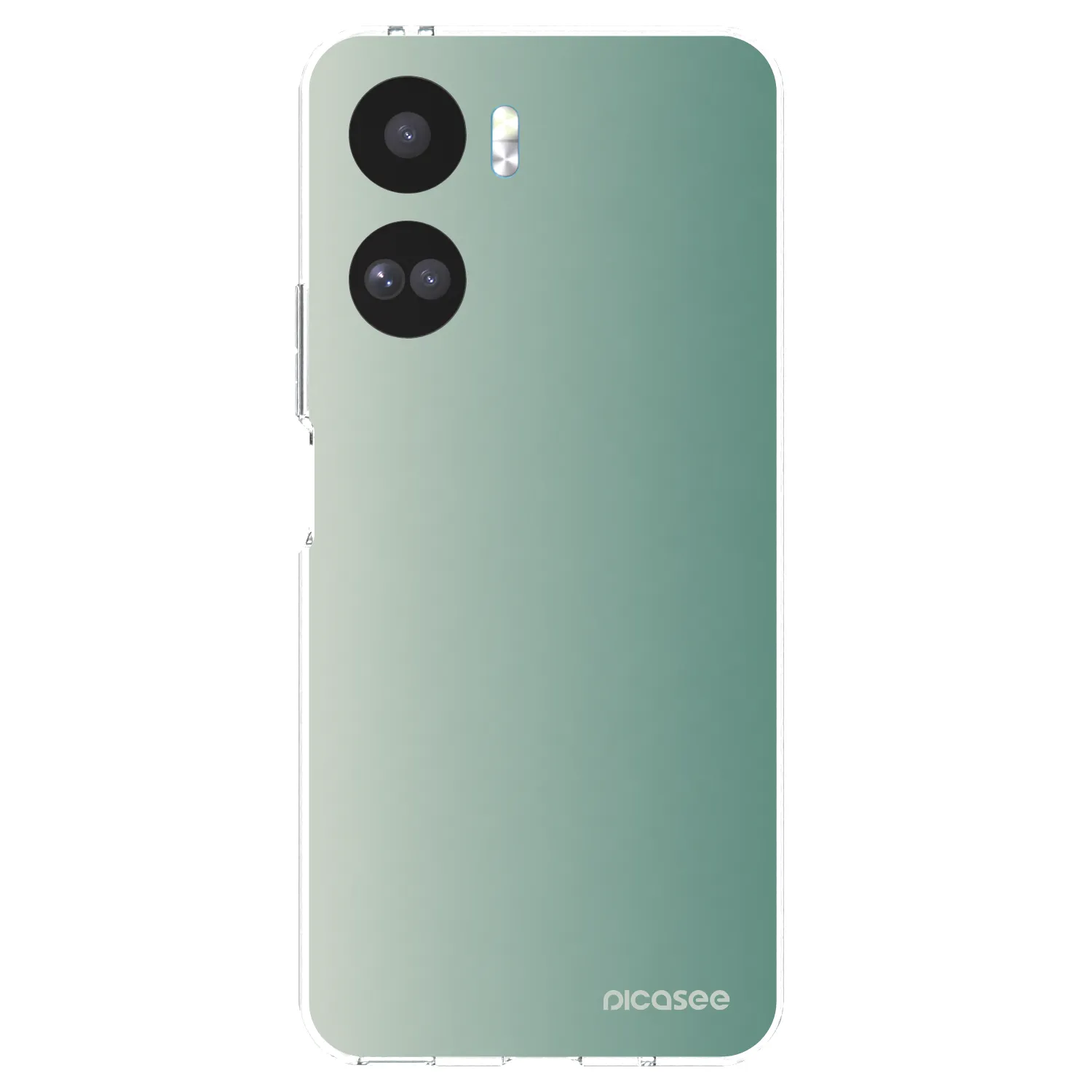 Picasee silikonska prozirna maskica za Honor 90 Lite 5G - Misty Sage