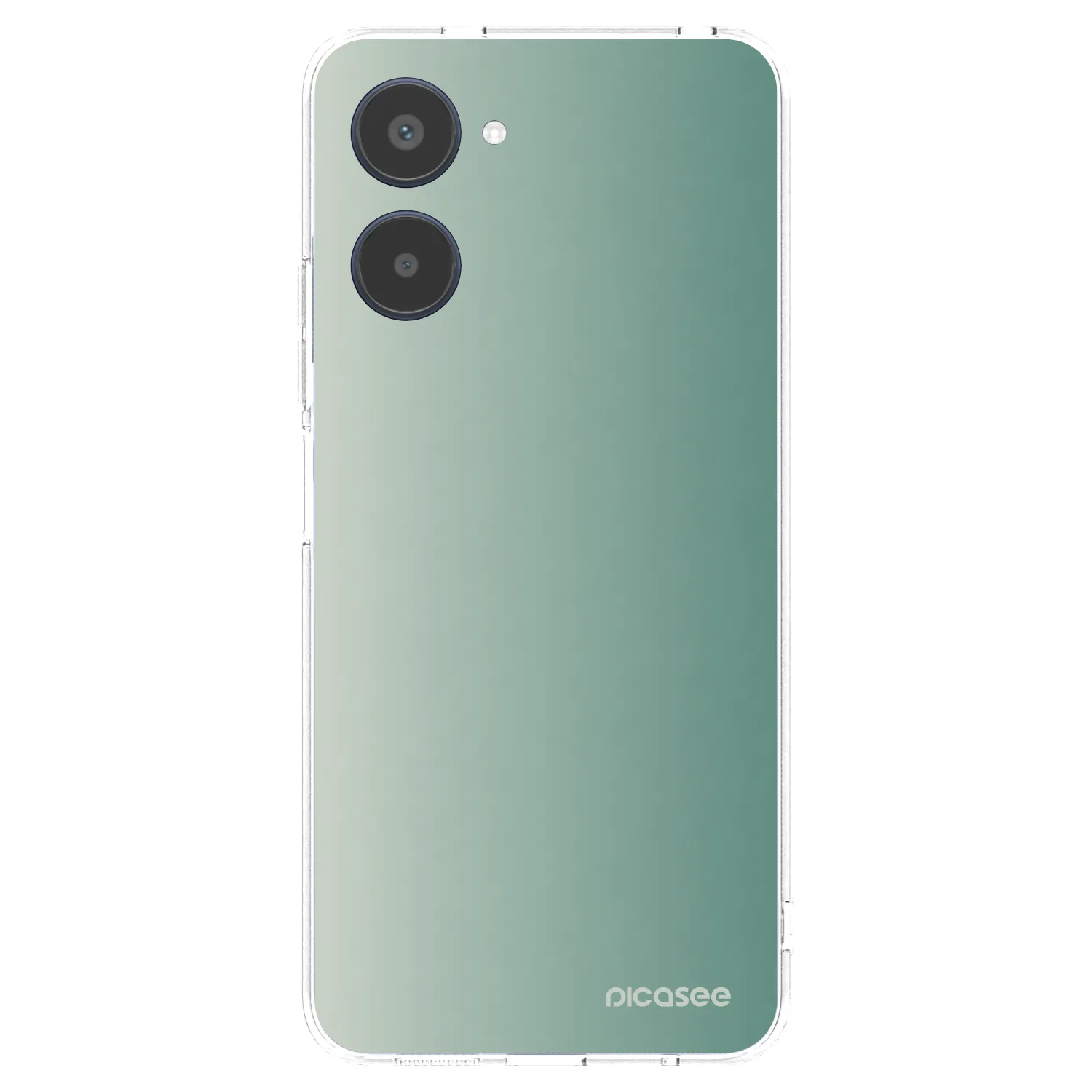 Picasee silikonska prozirna maskica za Realme 10 4G - Misty Sage