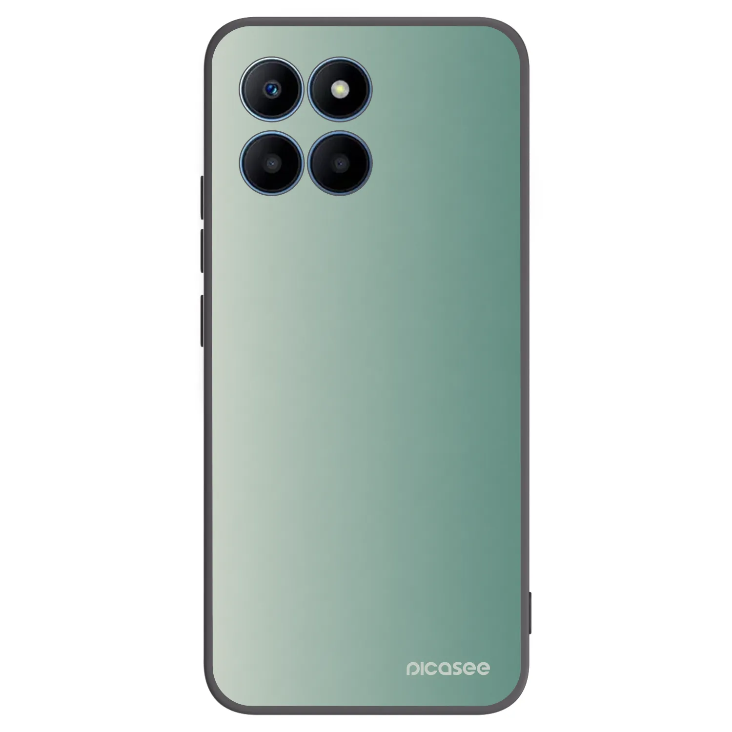 Picasee crna silikonska maskica za Honor 70 Lite - Misty Sage