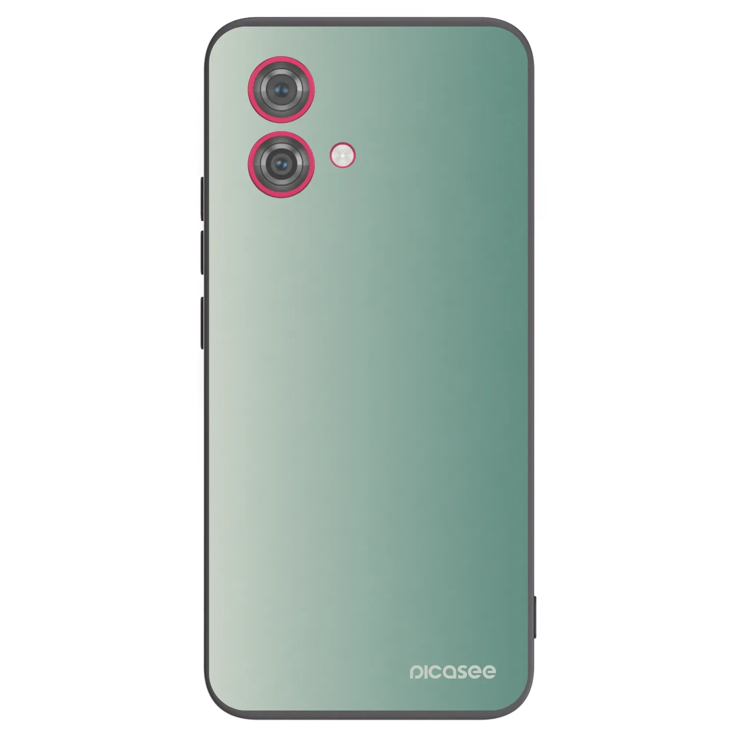 Picasee crna silikonska maskica za Motorola Moto G84 5G - Misty Sage