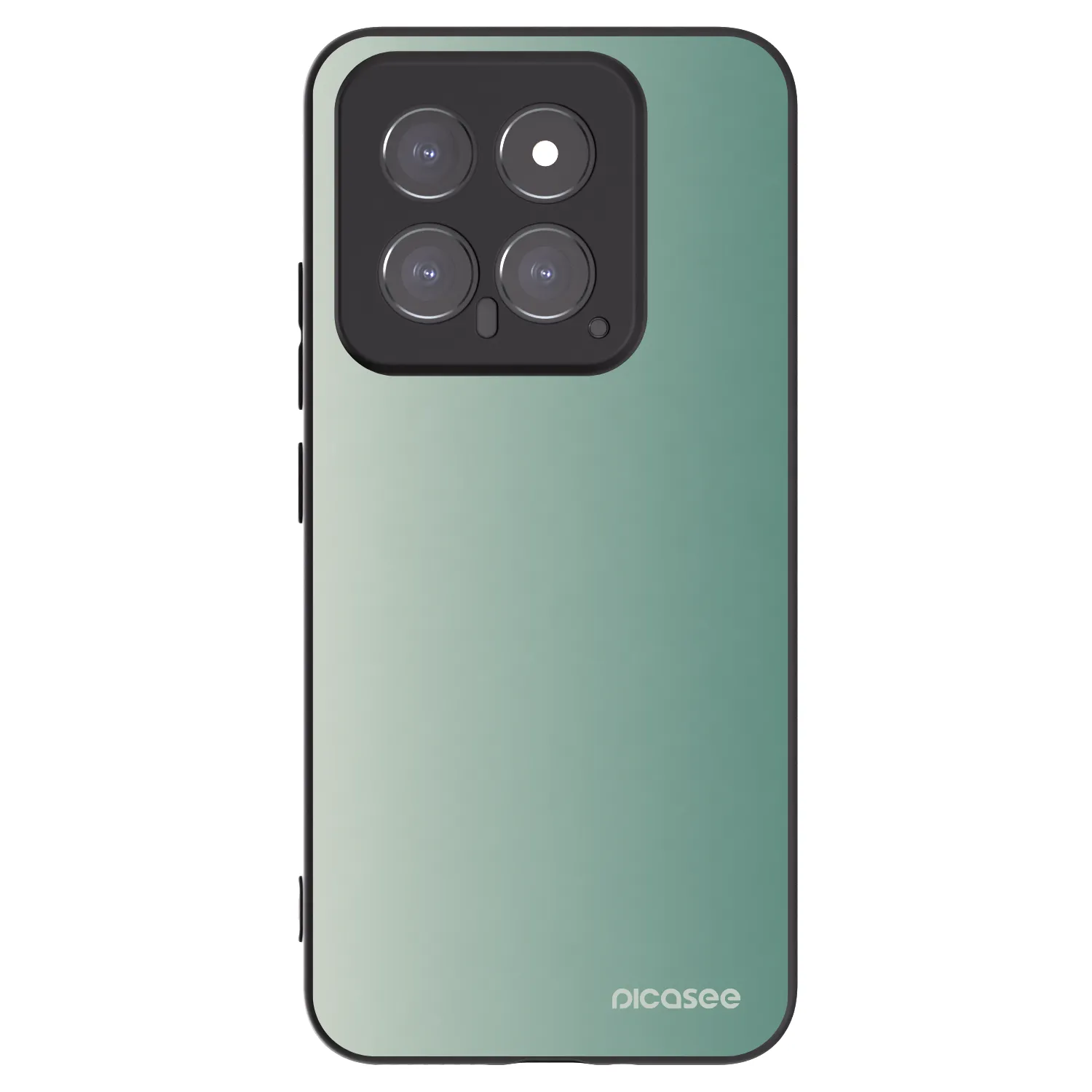 Picasee crna silikonska maskica za Xiaomi 14 - Misty Sage