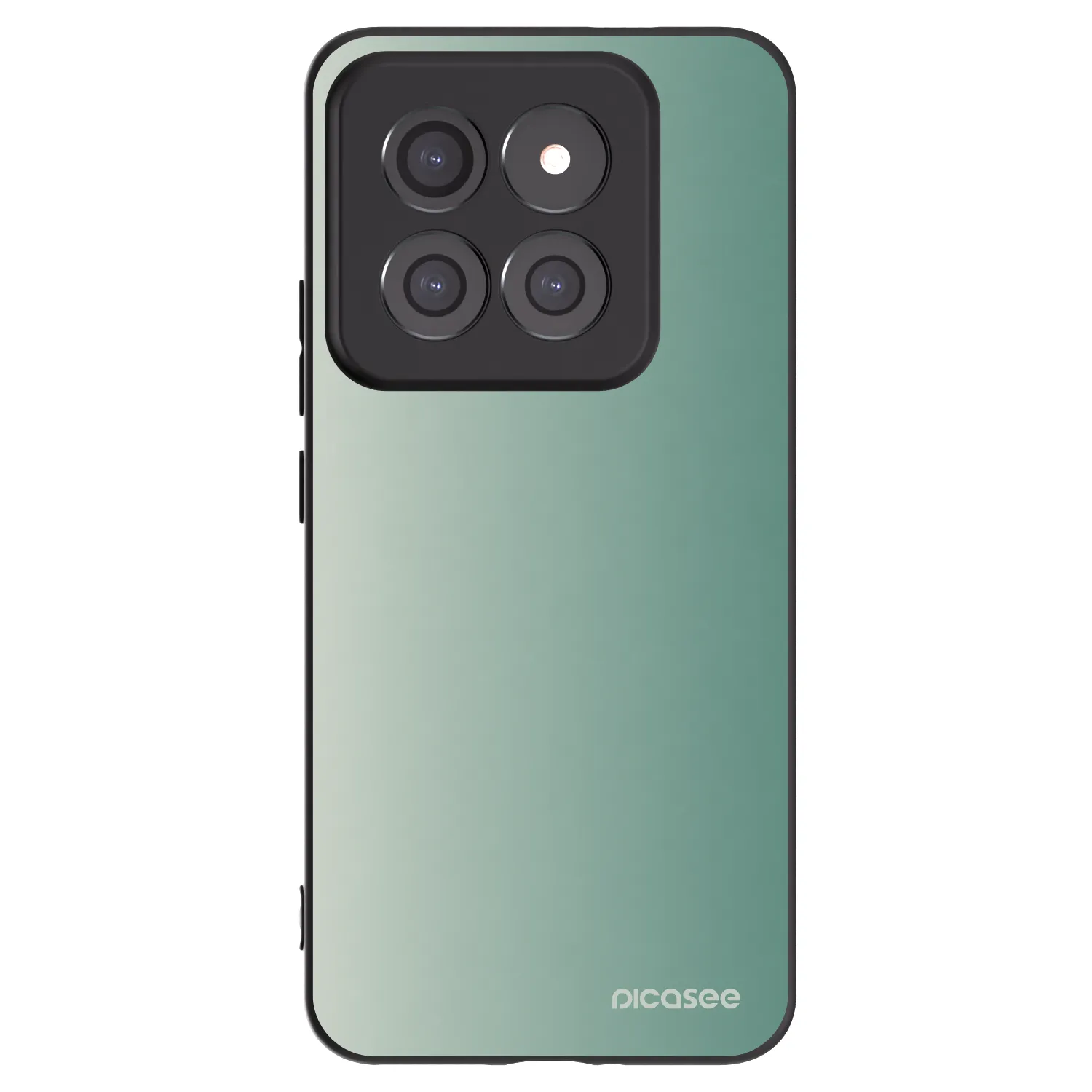 Picasee crna silikonska maskica za Xiaomi 14 Pro - Misty Sage