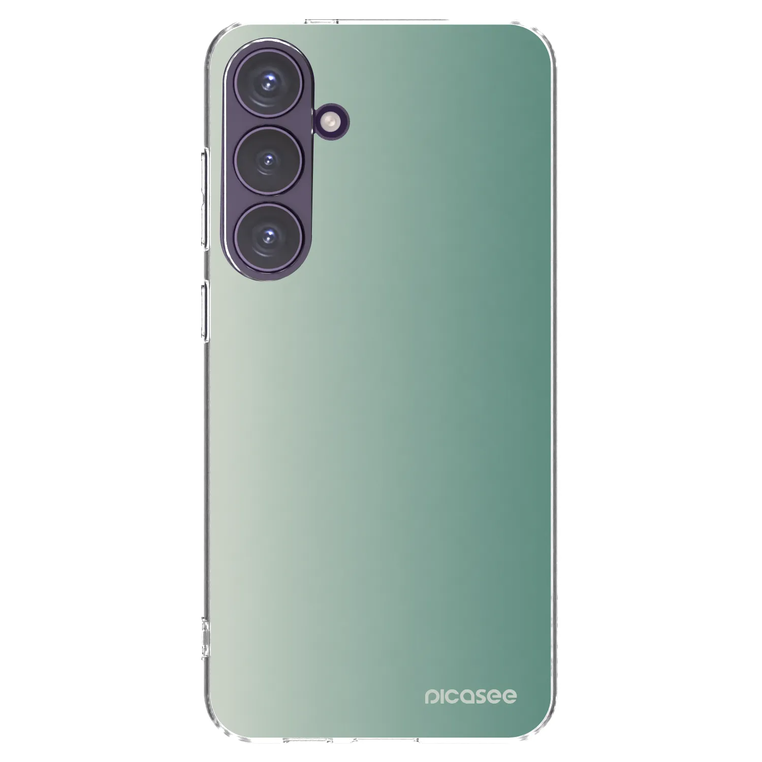Picasee silikonska prozirna maskica za Samsung Galaxy S24+ S926B 5G - Misty Sage