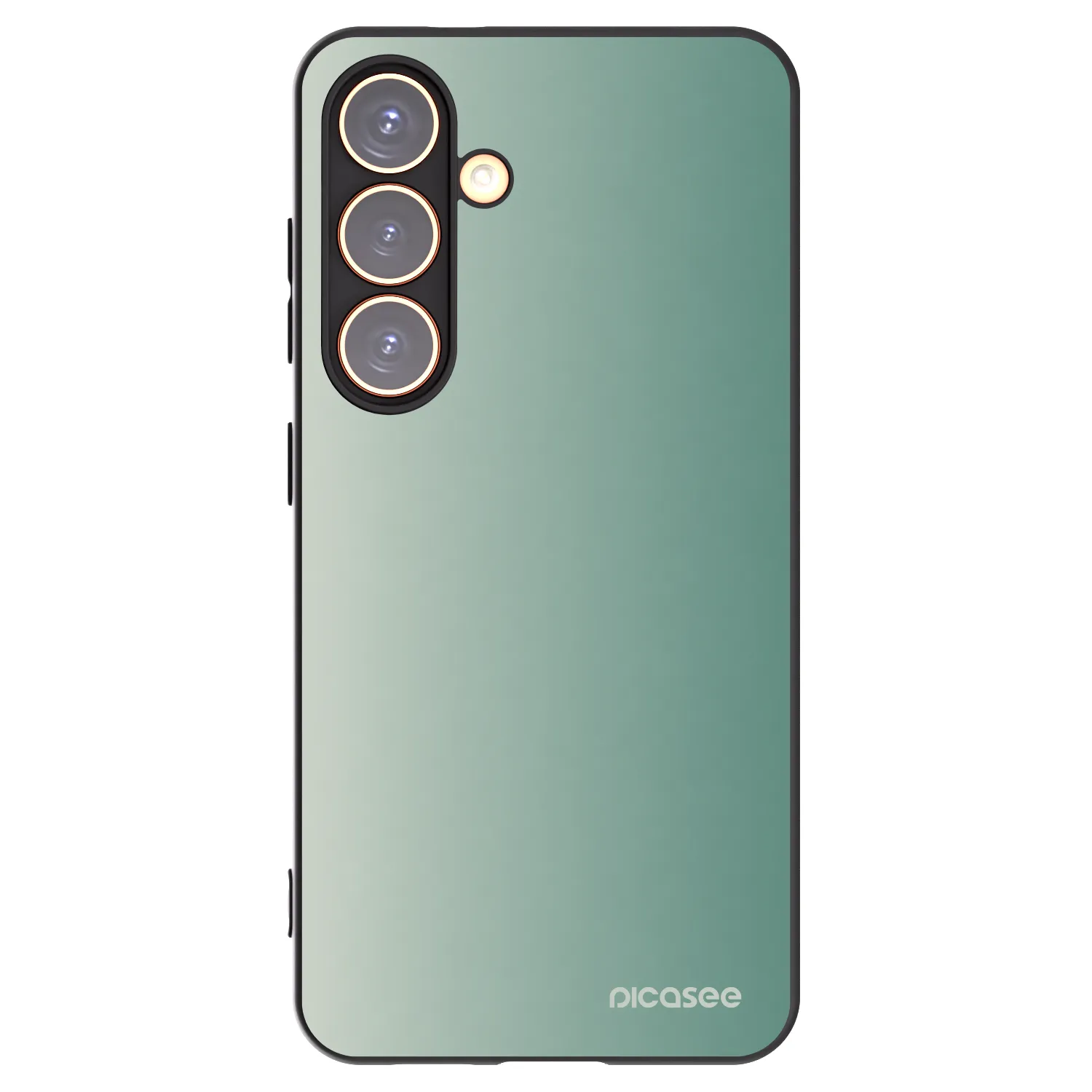 Picasee crna silikonska maskica za Samsung Galaxy S24 S921B 5G - Misty Sage