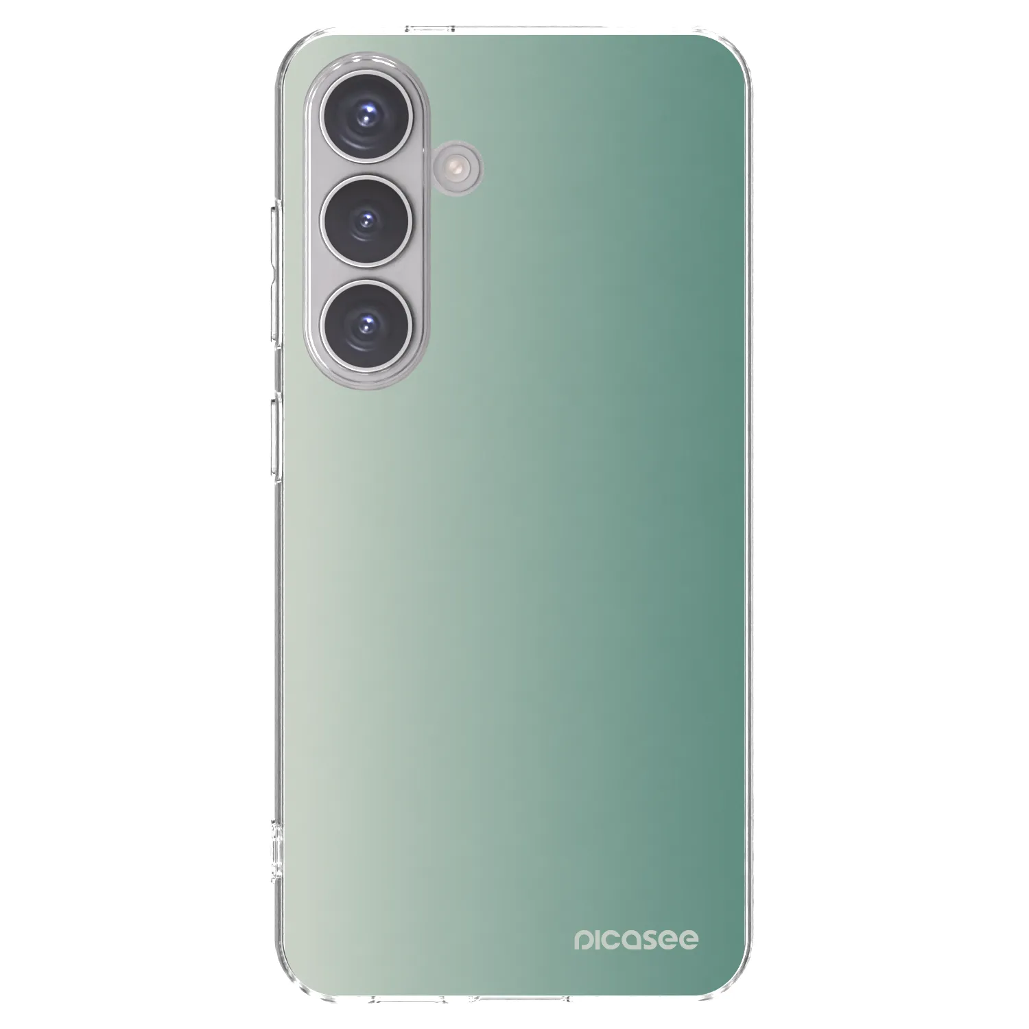 Picasee silikonska prozirna maskica za Samsung Galaxy S24 S921B 5G - Misty Sage