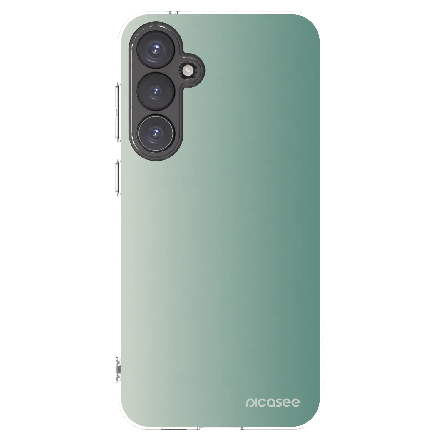 Picasee silikonska prozirna maskica za Samsung Galaxy S23 FE S711B - Misty Sage