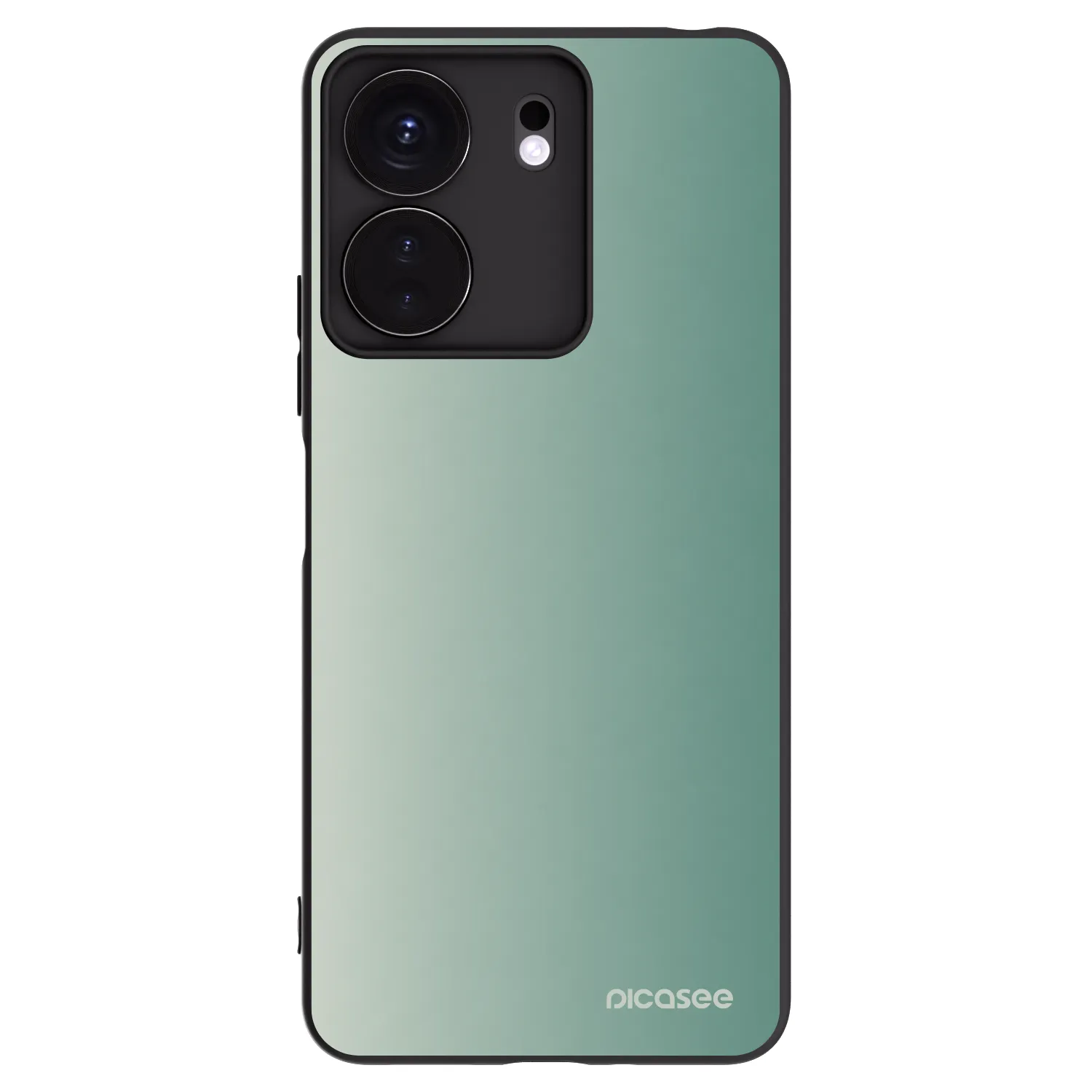 Picasee crna silikonska maskica za Xiaomi Redmi 13C 4G - Misty Sage