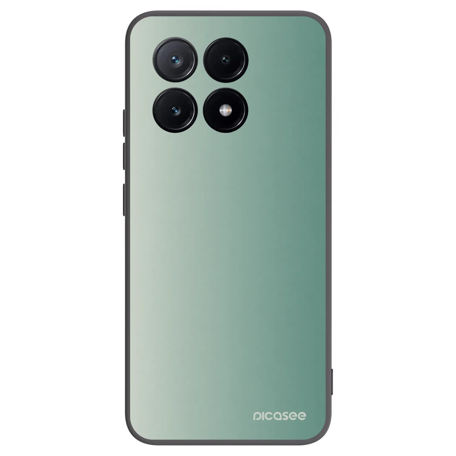 Picasee crna silikonska maskica za Xiaomi Poco X6 Pro - Misty Sage