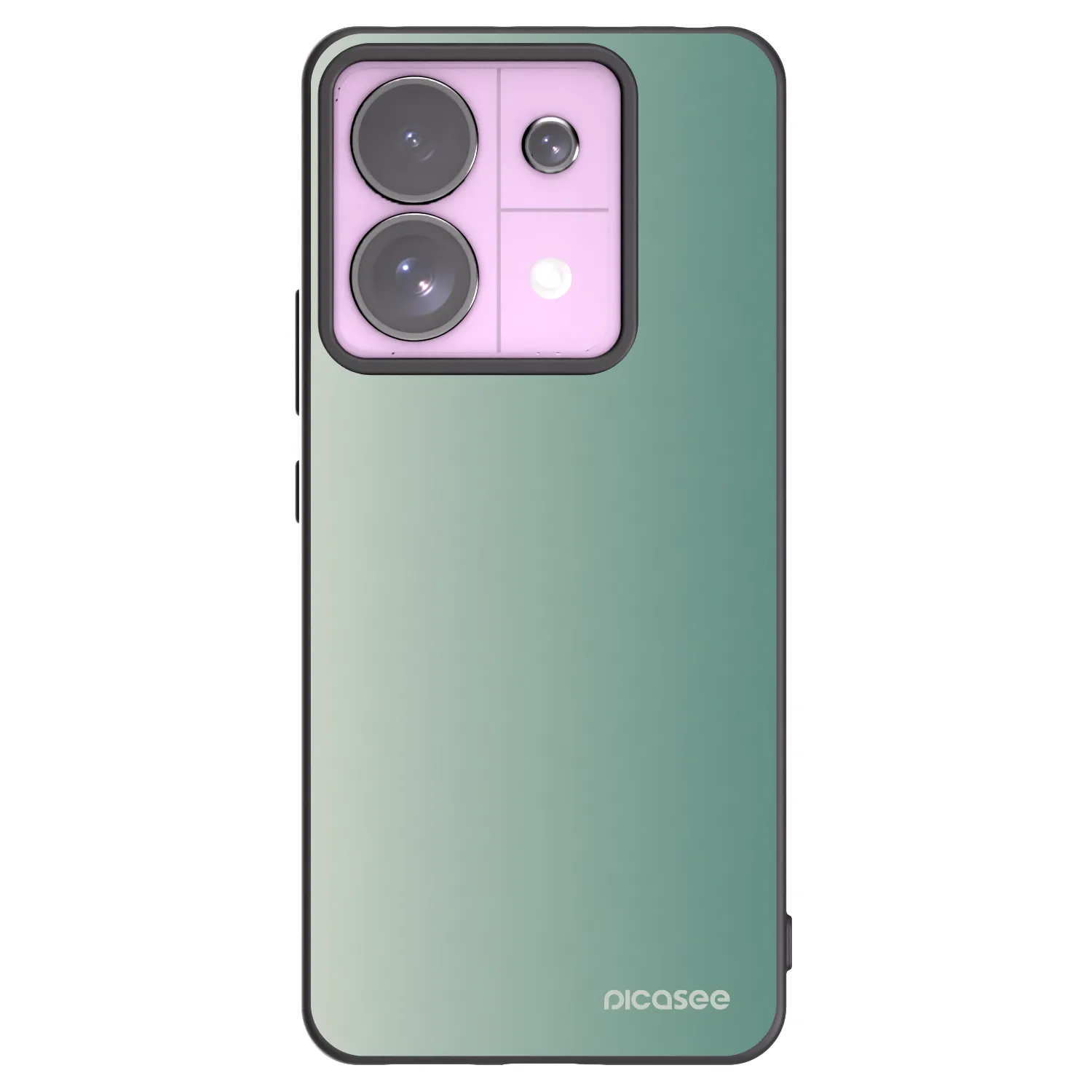 Picasee crna silikonska maskica za Xiaomi Redmi Note 13 Pro 5G - Misty Sage