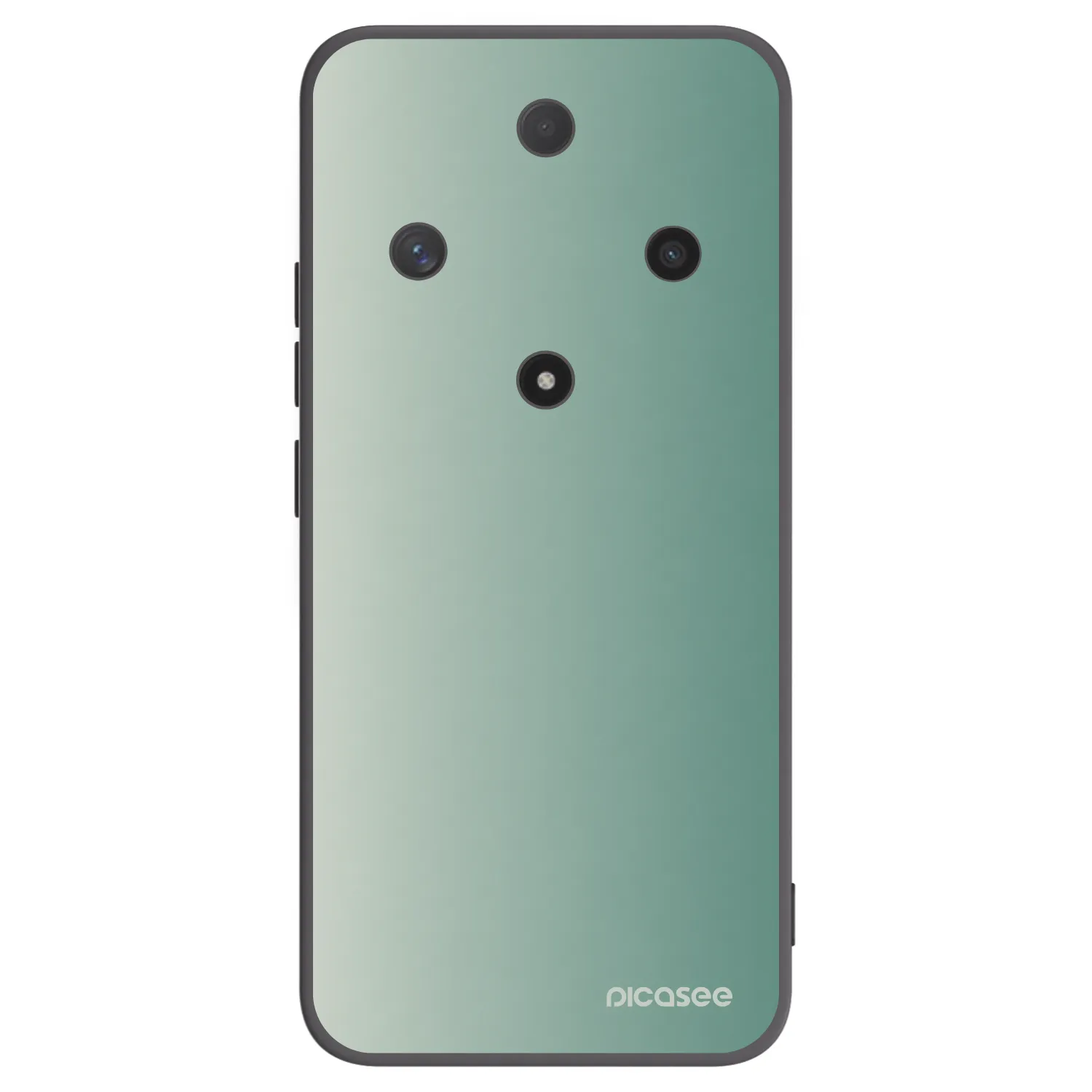 Picasee crna silikonska maskica za Honor Magic6 Lite 5G - Misty Sage