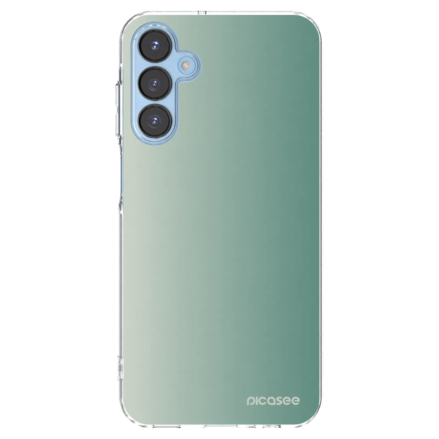Picasee silikonska prozirna maskica za Samsung Galaxy A15 A156B 5G - Misty Sage