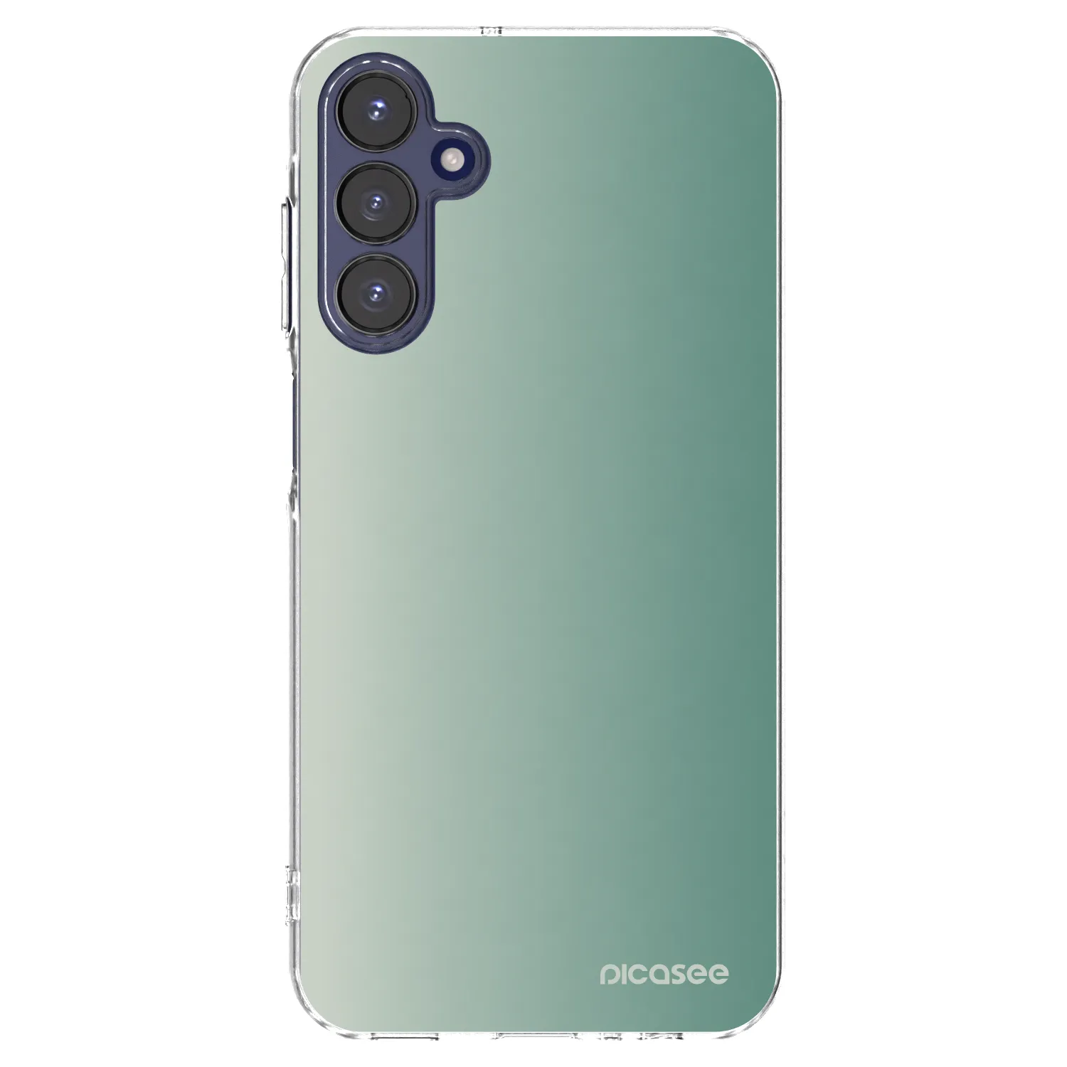 Picasee silikonska prozirna maskica za Samsung Galaxy A15 A155F 4G - Misty Sage
