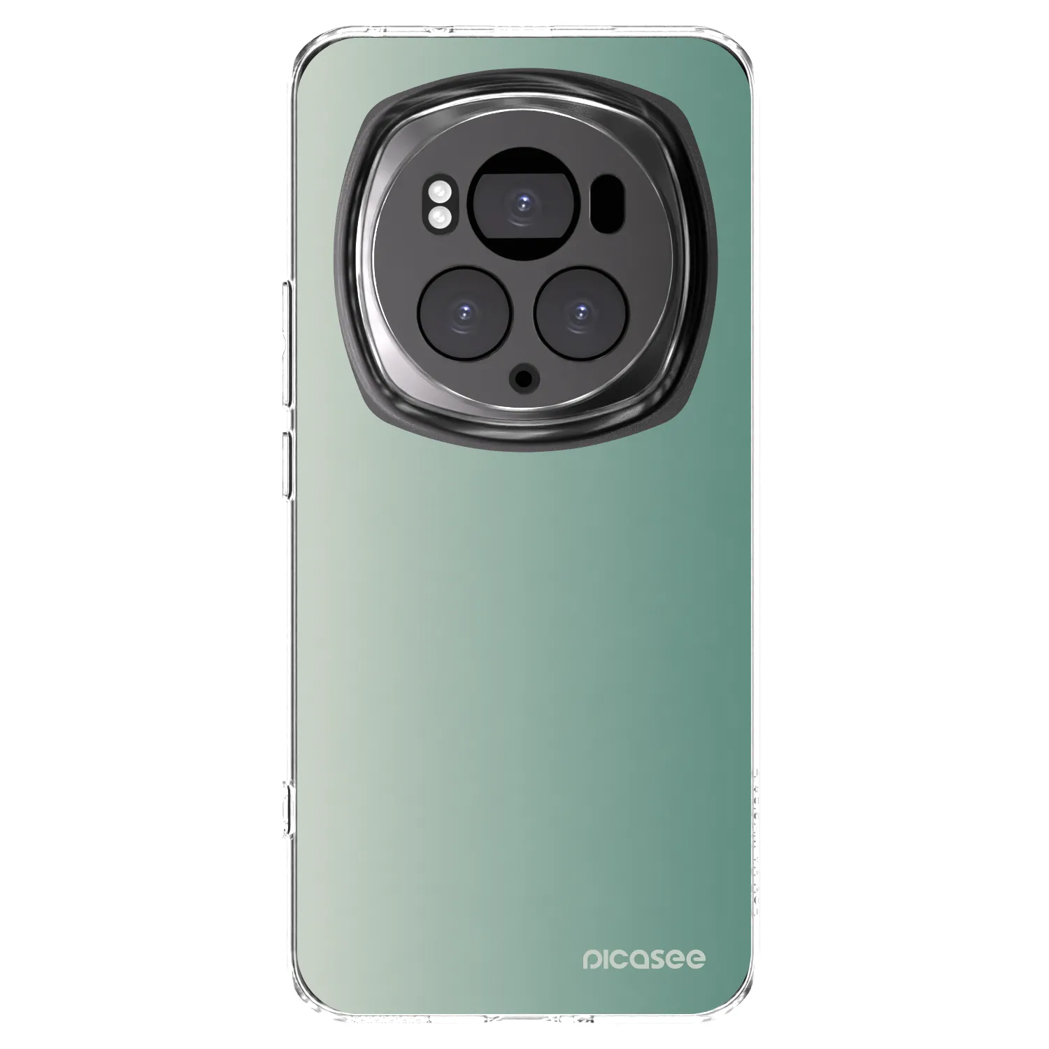 Picasee silikonska prozirna maskica za Honor Magic6 Pro - Misty Sage