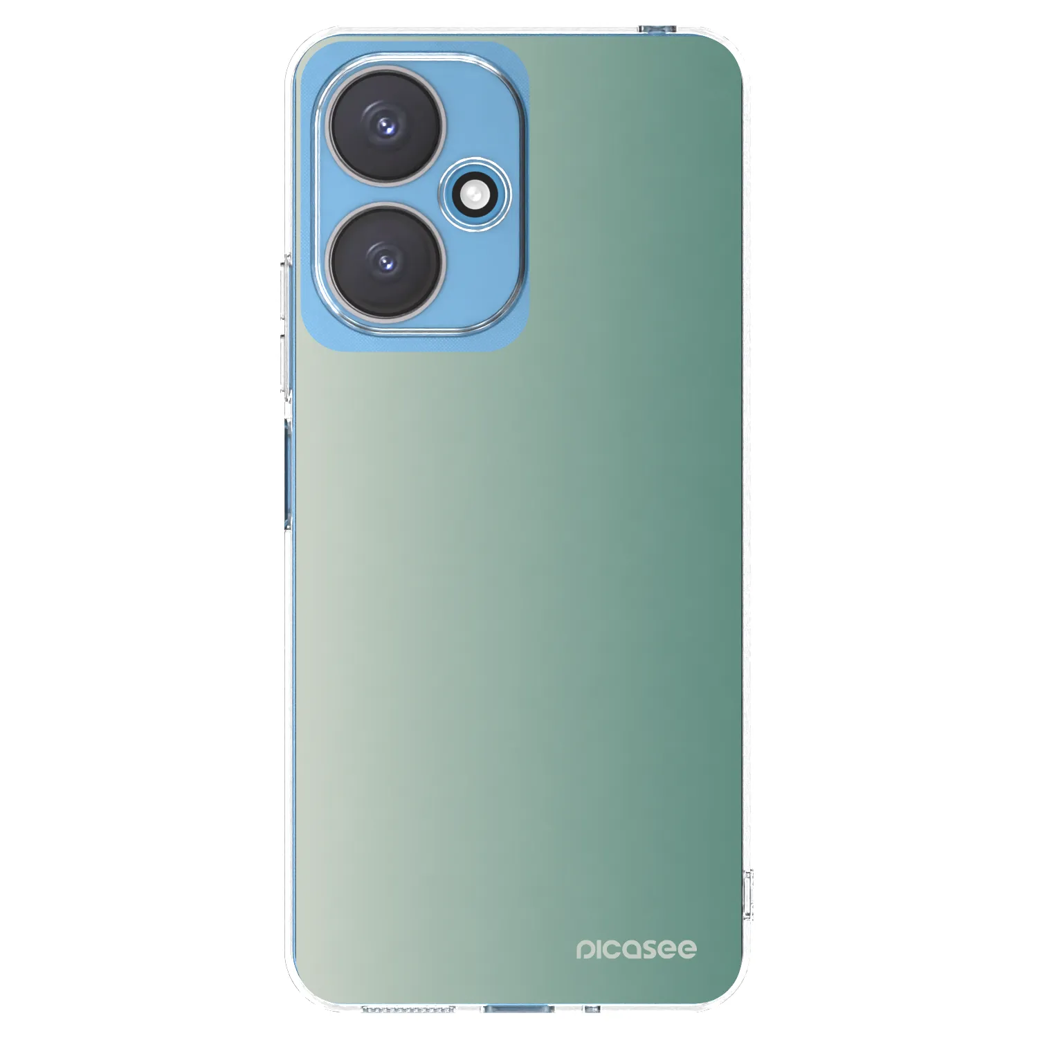 Picasee silikonska prozirna maskica za Xiaomi Redmi 13C 5G - Misty Sage