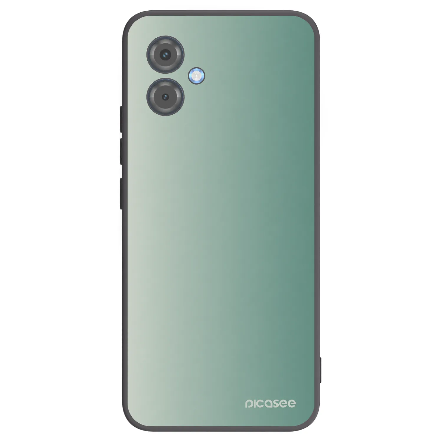 Picasee crna silikonska maskica za Motorola Moto G14 - Misty Sage