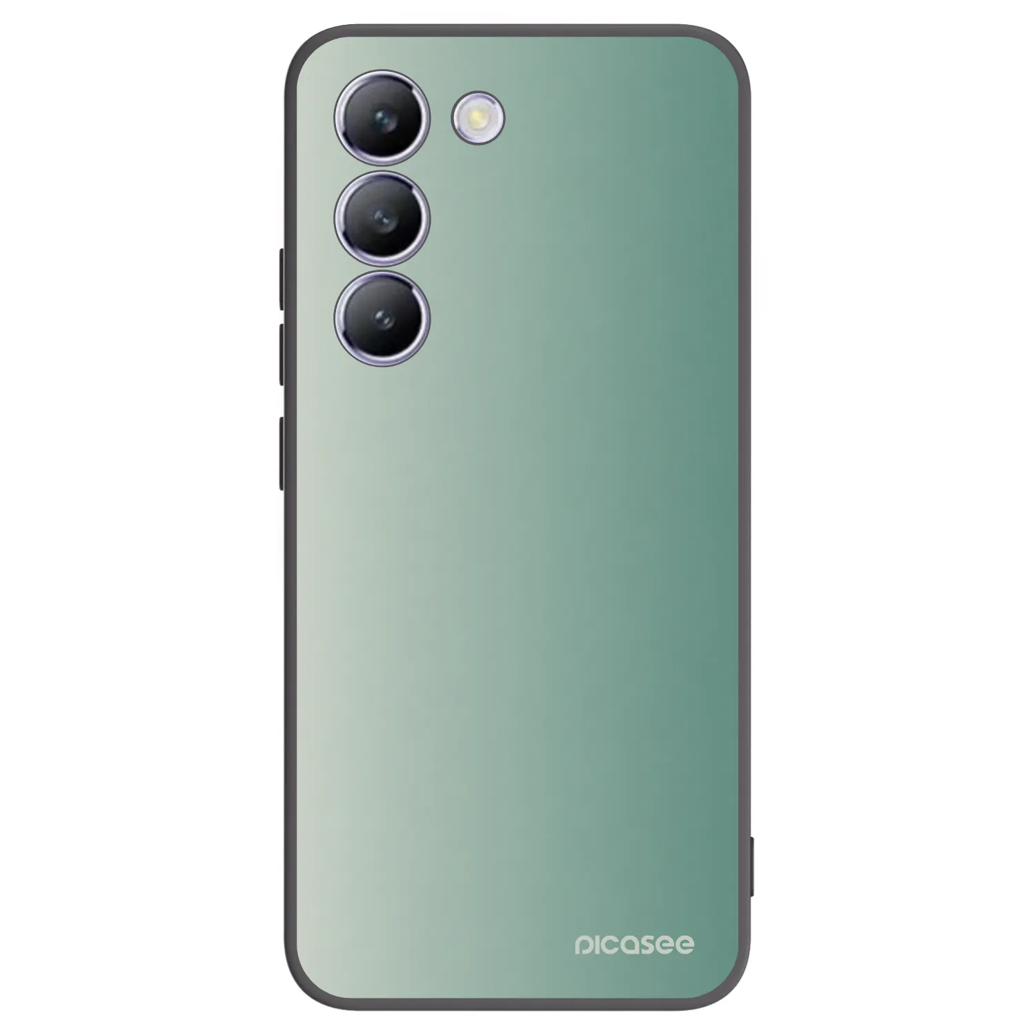 Picasee crna silikonska maskica za Vivo V40 SE 5G - Misty Sage