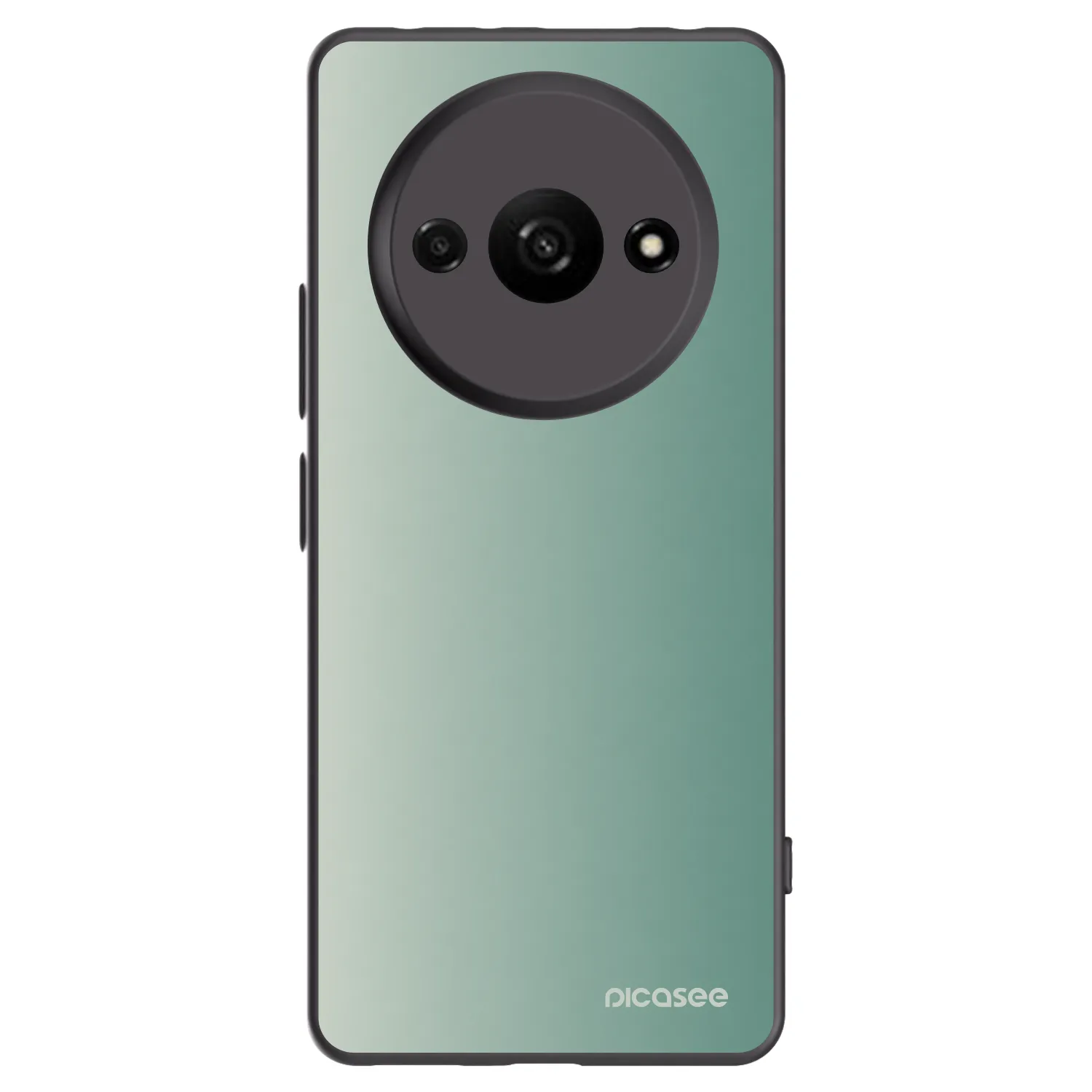 Picasee crna silikonska maskica za Xiaomi Redmi A3 - Misty Sage