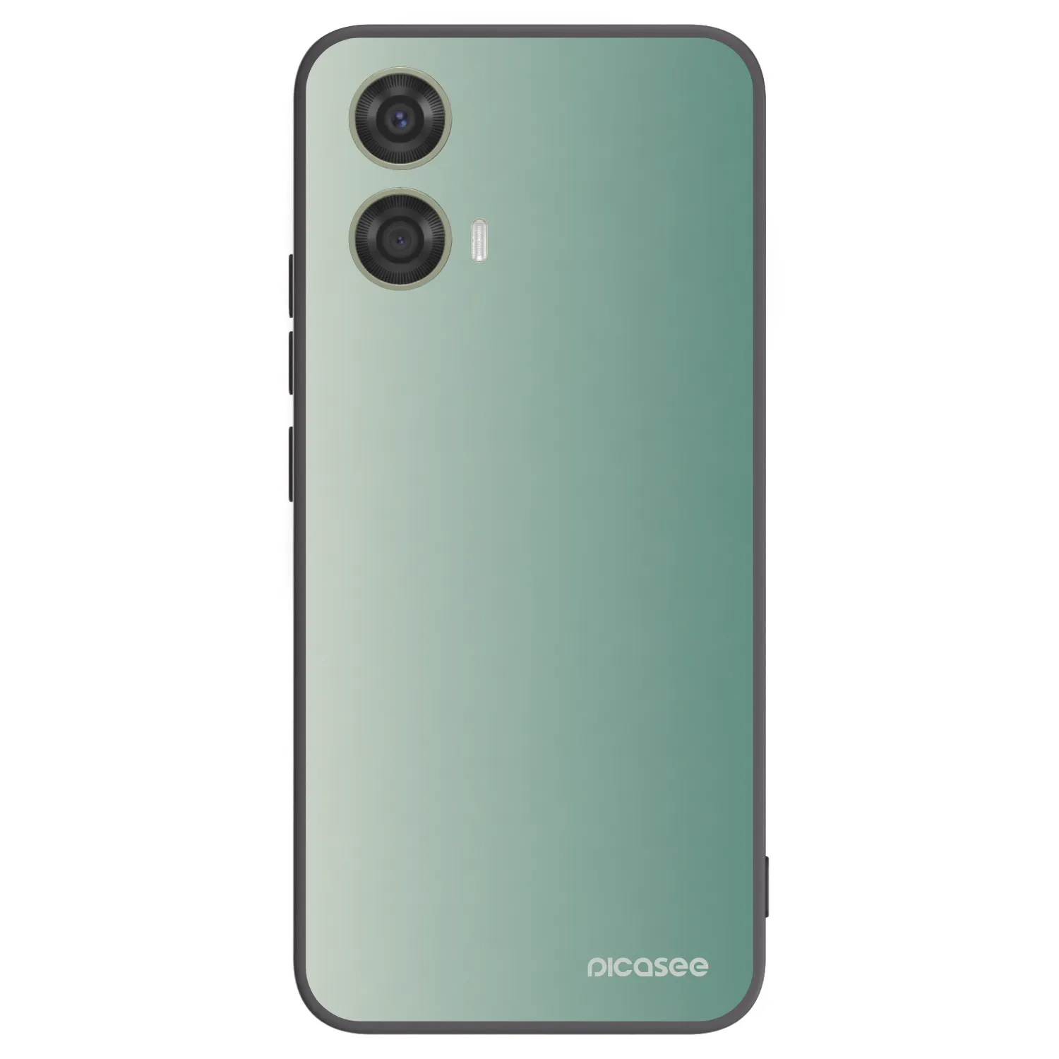Picasee crna silikonska maskica za Motorola Moto G24 - Misty Sage